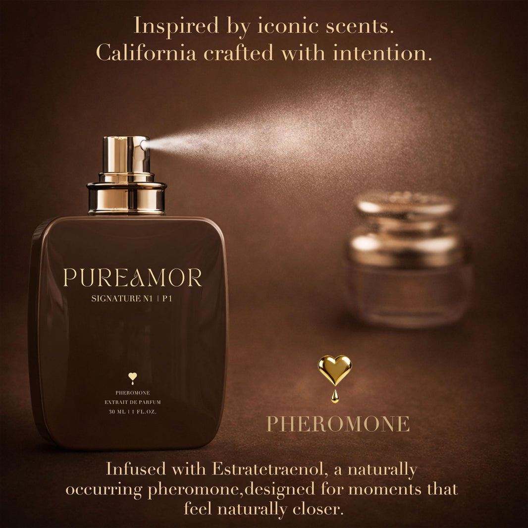 PUREAMOR Pheromone Perfume for Women, Moonlight Mellow Extrait de Parfum - Long Lasting Sweet Floral Gourmand Scent, 30% High Concentration, Full Size Fragrance Spray, 1.0 oz / 30 ml-PUREAMOR Pheromone Perfume for Women, Moonlight Mellow Extrait de Parfum - Long Lasting Sweet Floral Gourmand Scent, 30% High Concentration, Full Size Fragrance Spray, 1.0 oz / 30 ml