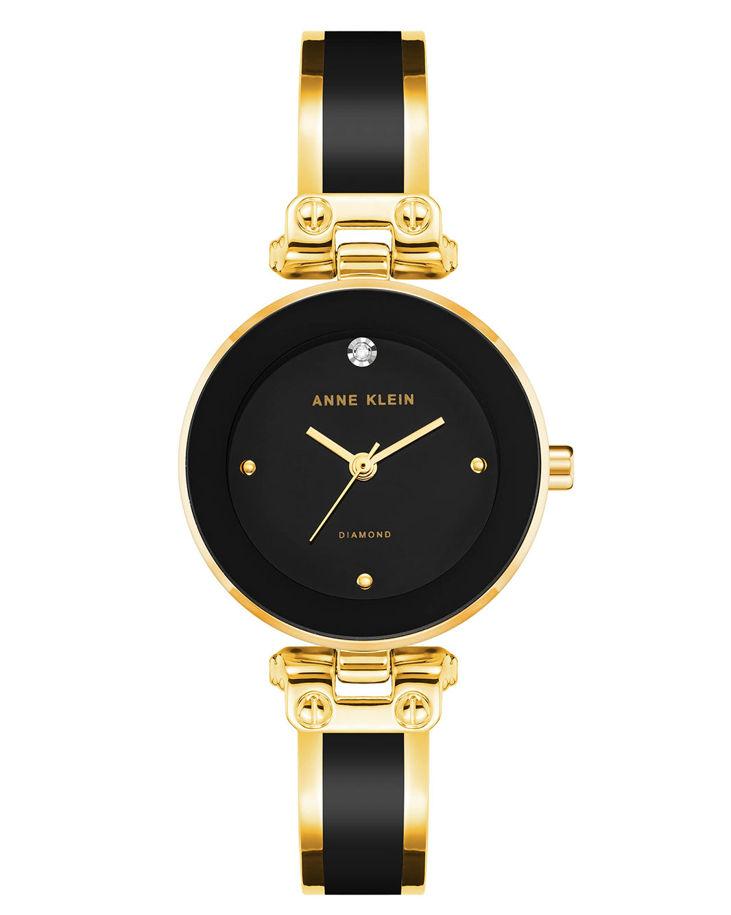 Anne Klein Women's Genuine Diamond Dial Bangle Watch-Anne Klein Women's Genuine Diamond Dial Bangle Watch