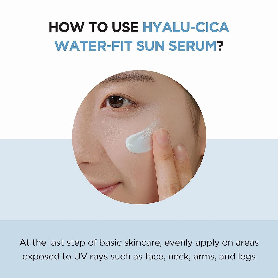 SKIN1004 Madagascar Centella Hyalu-Cica Water-Fit Sun Serum SPF50+ PA++++ (2-Pack)-SKIN1004 Madagascar Centella Hyalu-Cica Water-Fit Sun Serum SPF50+ PA++++ (2-Pack)