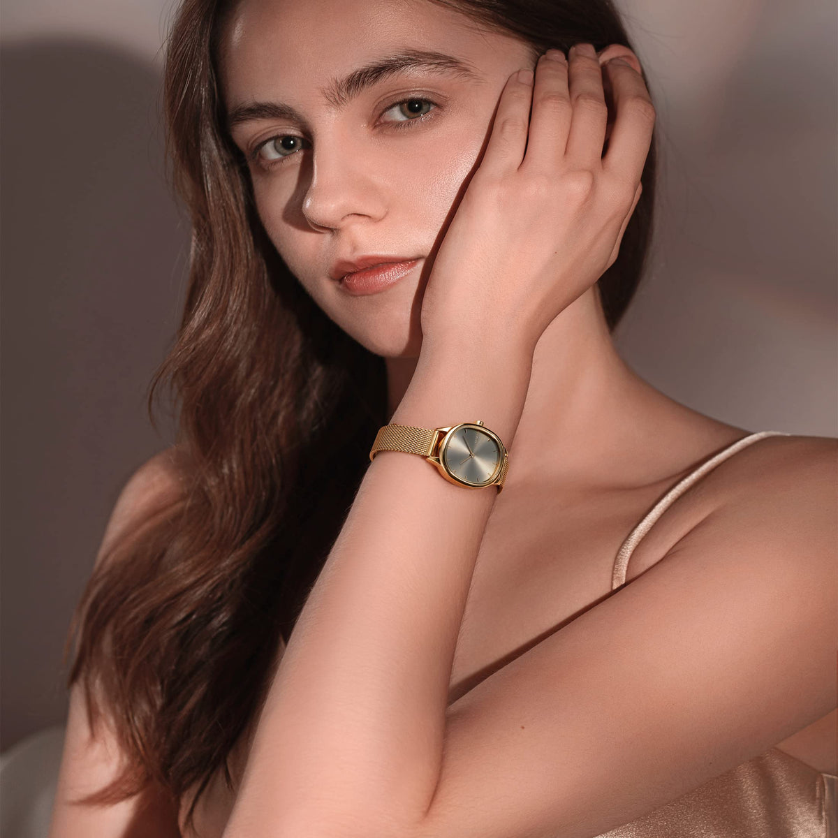 LANZOOM Retro Women's Quartz Watch - Stainless Steel case,Gold Filled, Ideal Gift for Holidays and Special Occasions.-LANZOOM Retro Women's Quartz Watch - Stainless Steel case,Gold Filled, Ideal Gift for Holidays and Special Occasions.