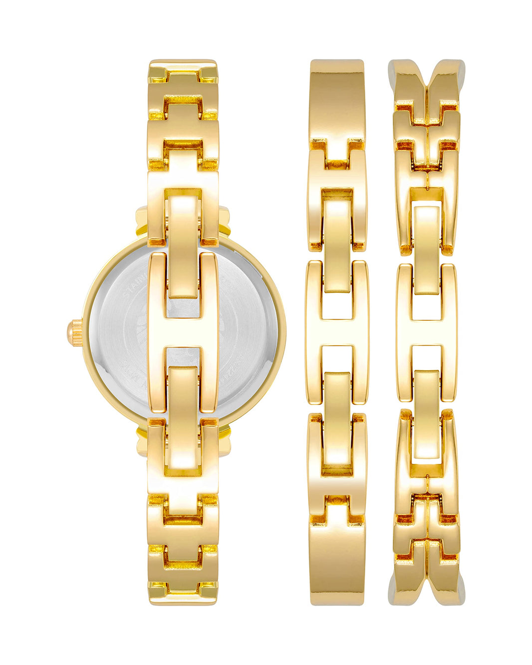 Anne Klein Women's Premium Crystal Accented Bangle Watch Set, AK/2245-Anne Klein Women's Premium Crystal Accented Bangle Watch Set, AK/2245
