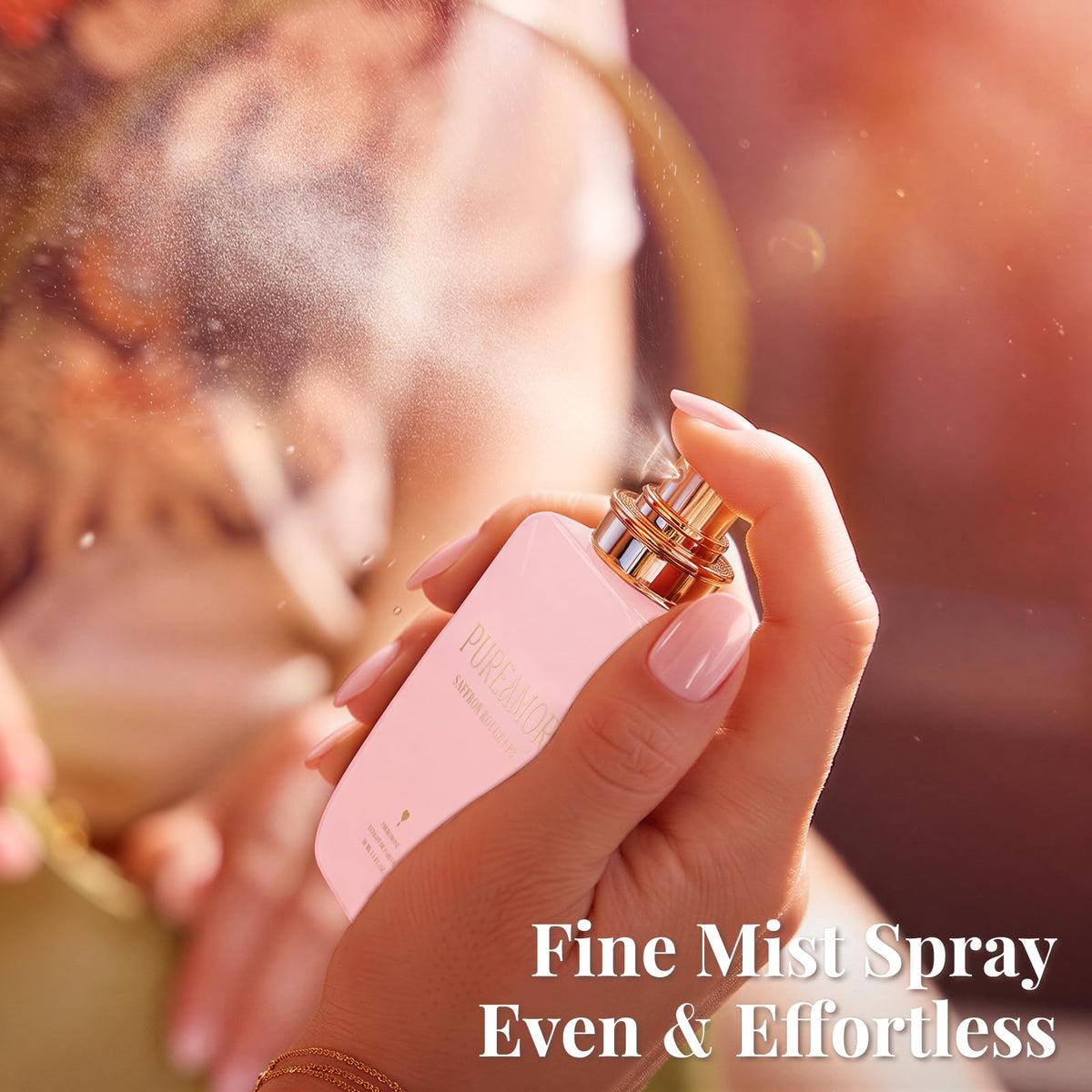 PUREAMOR Pheromone Perfume for Women, Moonlight Mellow Extrait de Parfum - Long Lasting Sweet Floral Gourmand Scent, 30% High Concentration, Full Size Fragrance Spray, 1.0 oz / 30 ml-PUREAMOR Pheromone Perfume for Women, Moonlight Mellow Extrait de Parfum - Long Lasting Sweet Floral Gourmand Scent, 30% High Concentration, Full Size Fragrance Spray, 1.0 oz / 30 ml