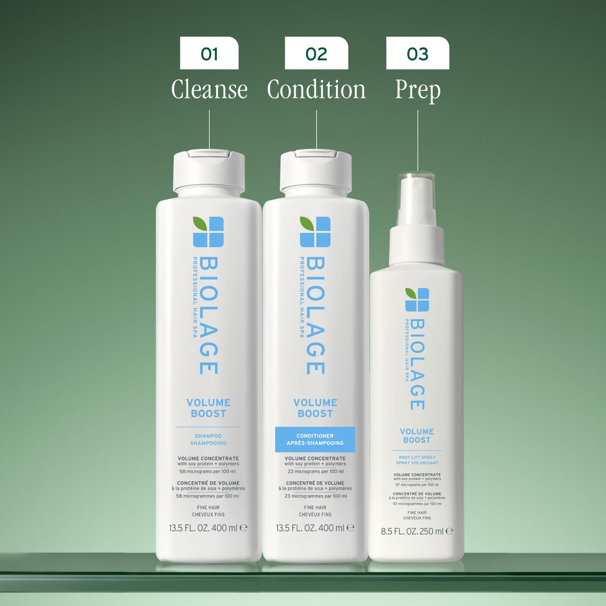 Biolage Volume Boost Conditioner - Weightless Moisture, Shine & Volume, Detangles Fine Hair, Soy Protein & Polymers, Vegan & Paraben-Free-Biolage Volume Boost Conditioner - Weightless Moisture, Shine & Volume, Detangles Fine Hair, Soy Protein & Polymers, Vegan & Paraben-Free