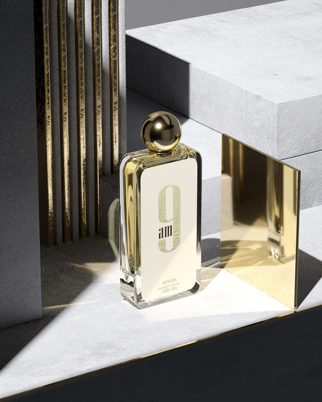 Afnan 9 PM For Men Eau De Parfum, 3.4 Fl. Oz-Afnan 9 PM For Men Eau De Parfum, 3.4 Fl. Oz