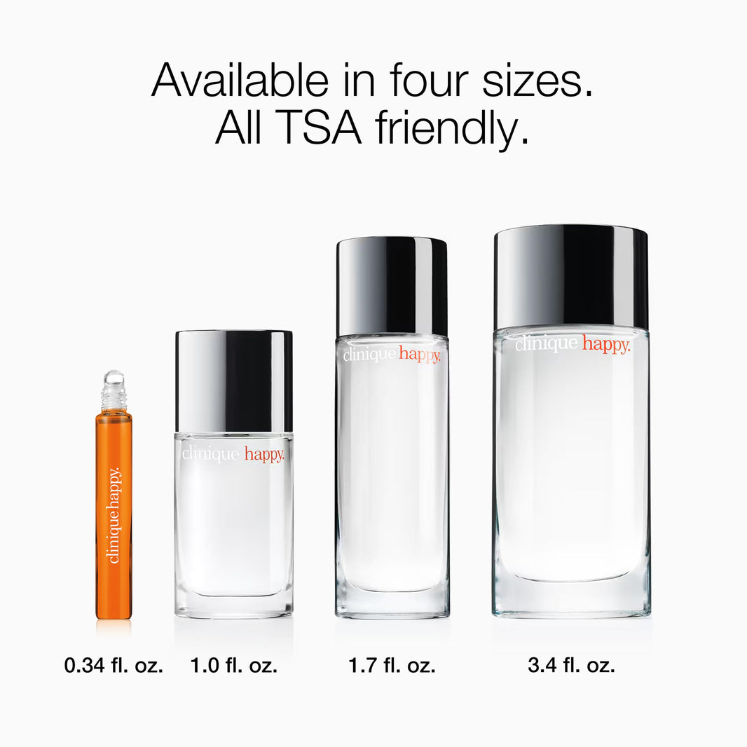 Clinique Happy Eau de Parfum Spray | Notes of Grapefruit, Bergamot, Hawaiian Wedding Flower + Spring Mimosa | Perfumes for Women-Clinique Happy Eau de Parfum Spray | Notes of Grapefruit, Bergamot, Hawaiian Wedding Flower + Spring Mimosa | Perfumes for Women