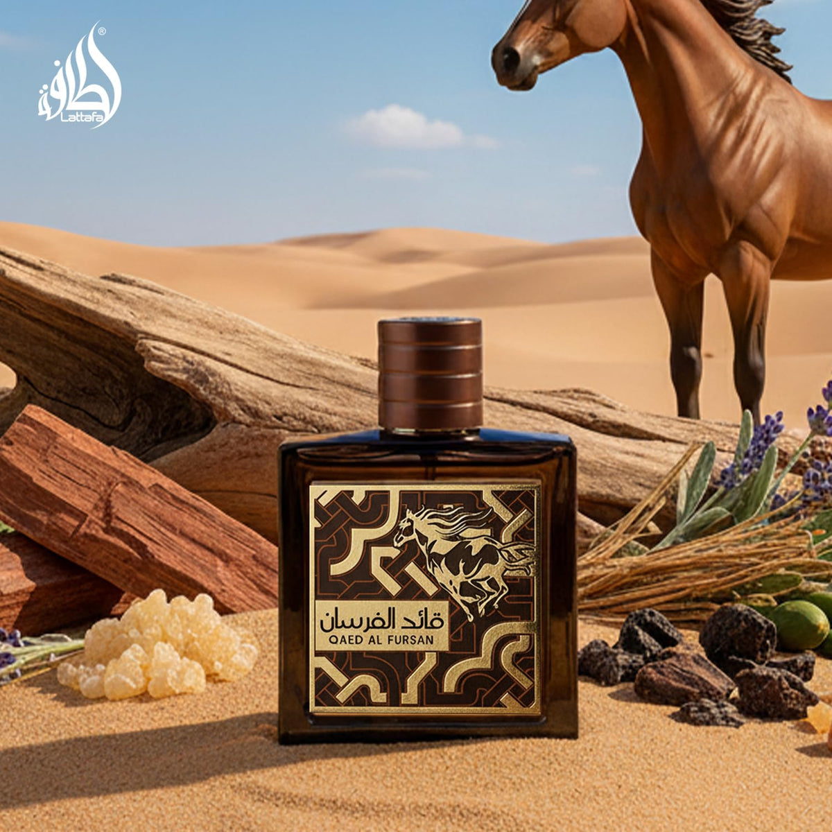 Lattafa Qaed Al Fursan - Oriental, Fruity, Fresh, Amber Wood - Eau de Parfum Long-Lasting Fragrance for Unisex, 3.40 Ounce / 100 ml-Lattafa Qaed Al Fursan - Oriental, Fruity, Fresh, Amber Wood - Eau de Parfum Long-Lasting Fragrance for Unisex, 3.40 Ounce / 100 ml