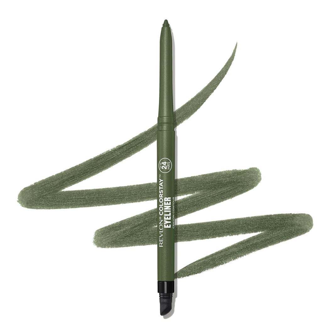 Revlon ColorStay Pencil Waterproof Eyeliner, Smudge-Proof, Eye Makeup with Built-In Sharpener, Long-Lasting, Matte Finish, 201 Black, 2 pack-Revlon ColorStay Pencil Waterproof Eyeliner, Smudge-Proof, Eye Makeup with Built-In Sharpener, Long-Lasting, Matte Finish, 201 Black, 2 pack