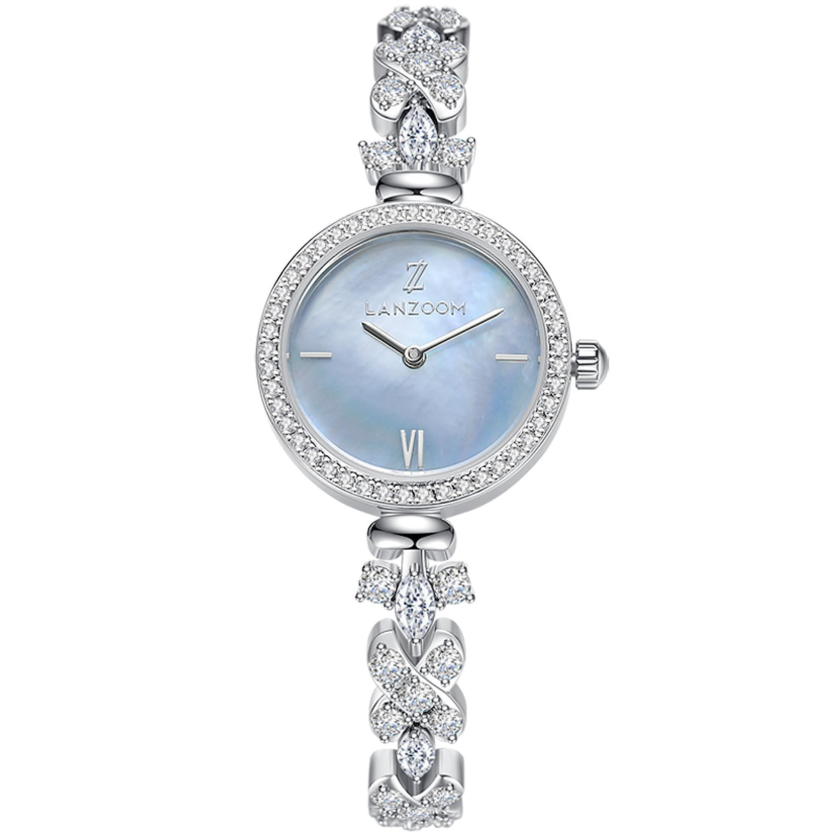 LANZOOM Retro Women's Quartz Watch - Stainless Steel case,Gold Filled, Ideal Gift for Holidays and Special Occasions.-LANZOOM Retro Women's Quartz Watch - Stainless Steel case,Gold Filled, Ideal Gift for Holidays and Special Occasions.