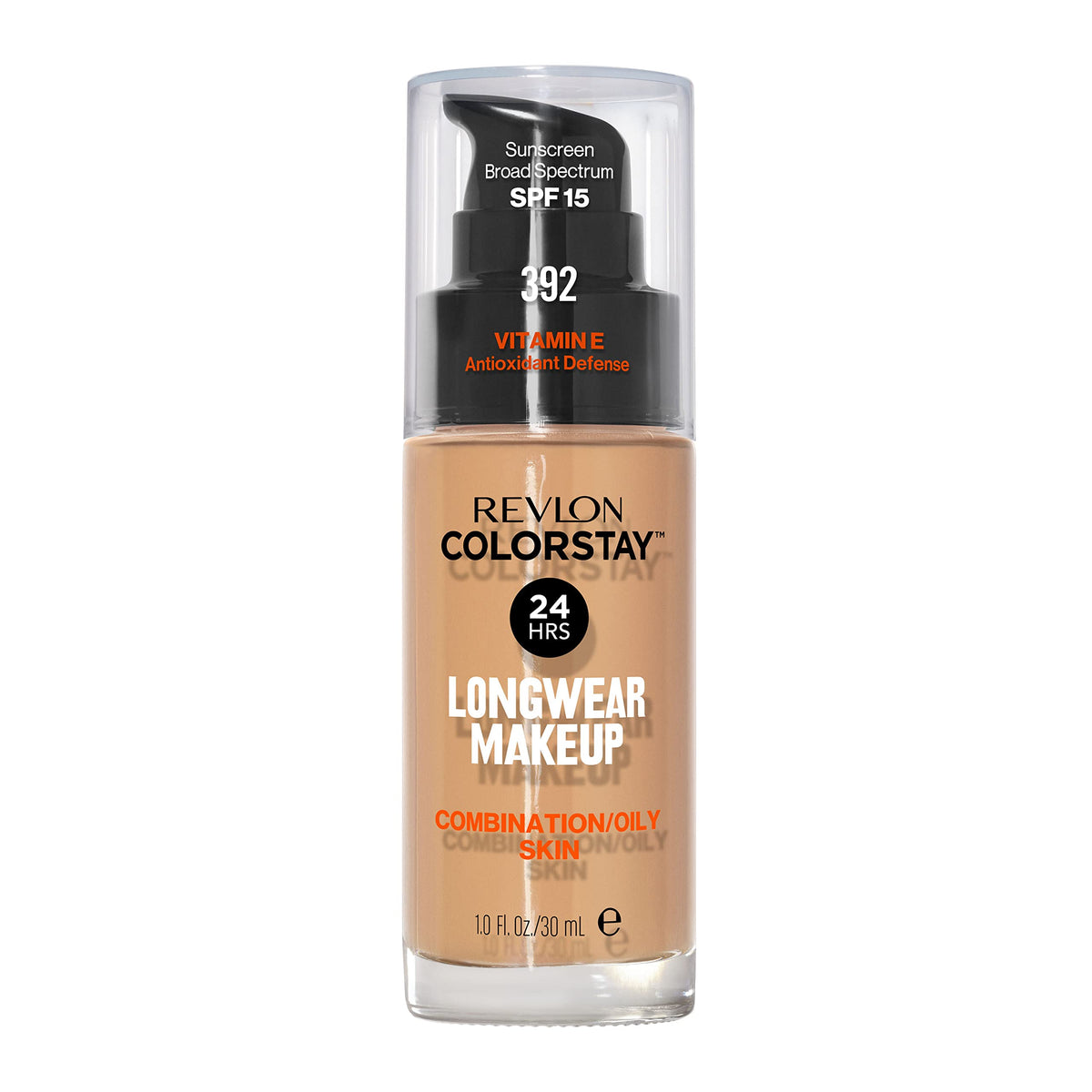 Revlon Liquid Foundation, ColorStay Face Makeup for Combination & Oily Skin, SPF 15, Medium-Full Coverage with Matte Finish, 180 Sand Beige, 1 Fl Oz-Revlon Liquid Foundation, ColorStay Face Makeup for Combination & Oily Skin, SPF 15, Medium-Full Coverage with Matte Finish, 180 Sand Beige, 1 Fl Oz
