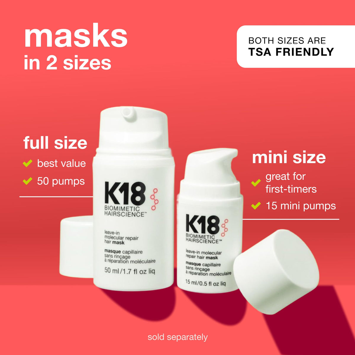 K18 Leave-In Molecular Repair Hair Mask, Patented, Lasting Repair For Dry, Frizzy, Damaged Hair, Reverse Damage In 4 Minutes From Bleach, Color, Chemical Services + Heat-K18 Leave-In Molecular Repair Hair Mask, Patented, Lasting Repair For Dry, Frizzy, Damaged Hair, Reverse Damage In 4 Minutes From Bleach, Color, Chemical Services + Heat
