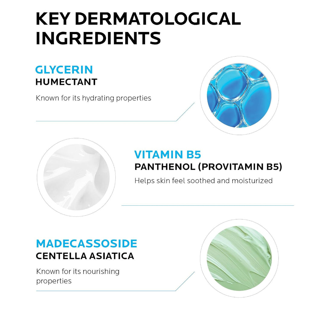 La Roche-Posay Cicaplast Gel B5, Protective Repair Gel for Cracked, Chapped Skin with Madecassoside and Glycerin, Tested Post-Procedure, Post-Stitches, Post-Laser, 1.35 Fl Oz-La Roche-Posay Cicaplast Gel B5, Protective Repair Gel for Cracked, Chapped Skin with Madecassoside and Glycerin, Tested Post-Procedure, Post-Stitches, Post-Laser, 1.35 Fl Oz