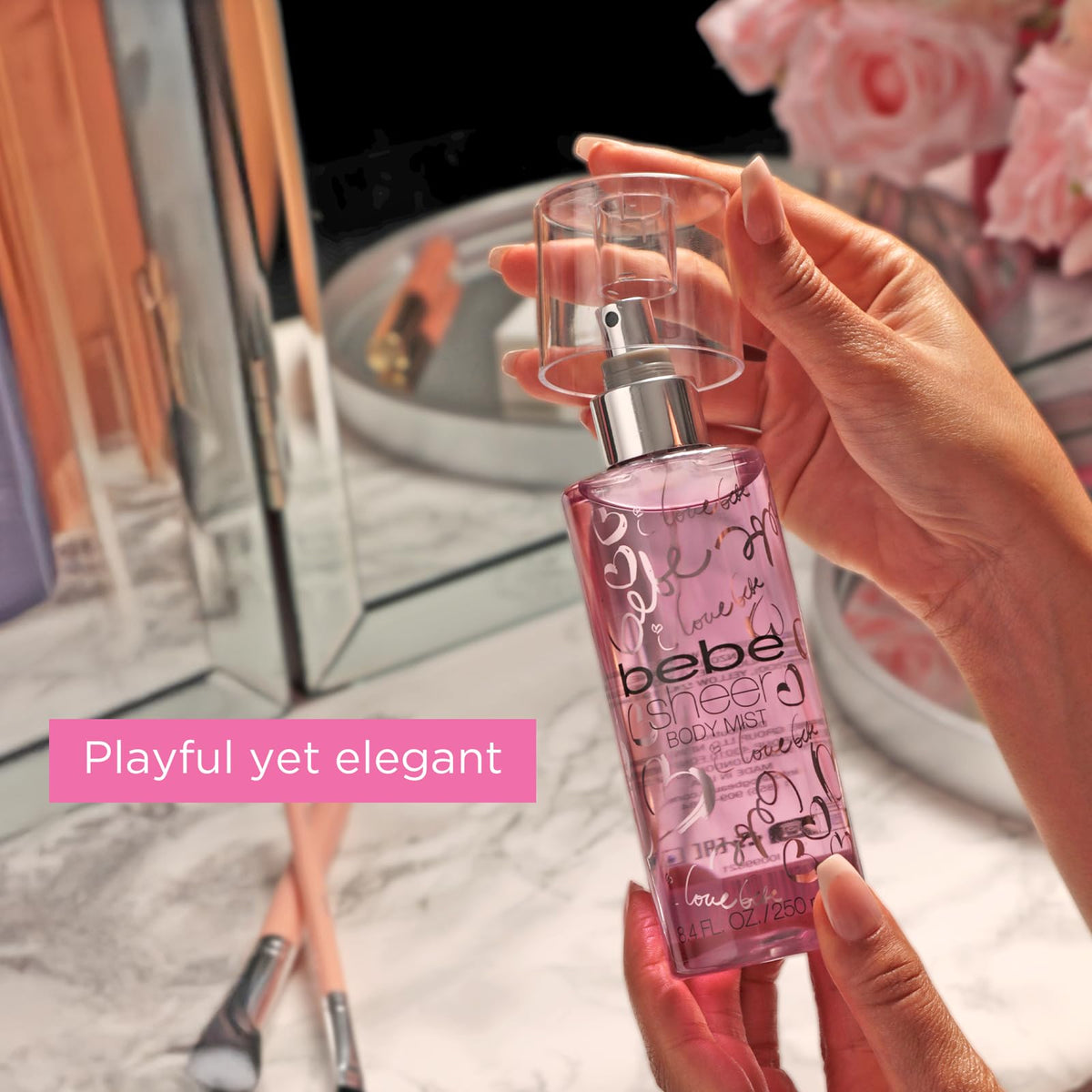 Bebe Sheer Eau de Parfum Spray for Woman - Long Lasting Amber Floral Womens Fragrance - Notes of Citrus Cocktail, Pink Peony and Sandalwood Perfume for Women - 3.4 oz-Bebe Sheer Eau de Parfum Spray for Woman - Long Lasting Amber Floral Womens Fragrance - Notes of Citrus Cocktail, Pink Peony and Sandalwood Perfume for Women - 3.4 oz