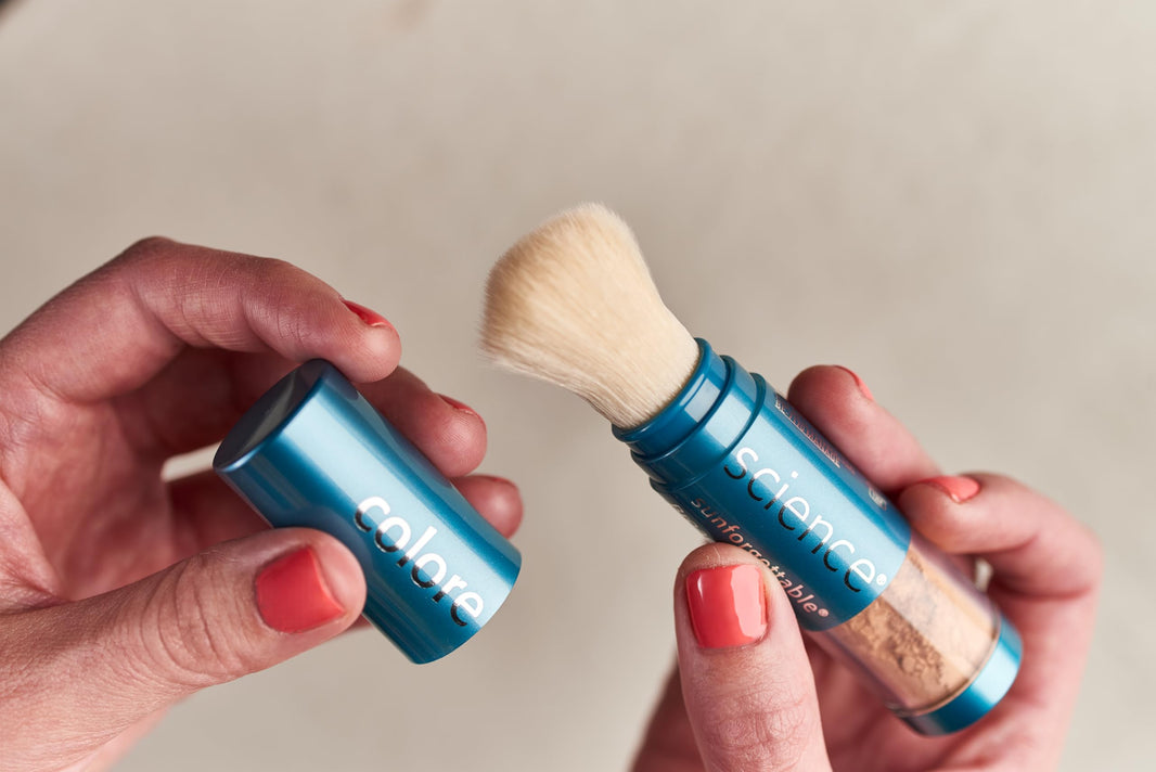 Colorescience Brush-On Sunscreen Mineral Powder for Sensitive Skin-Colorescience Brush-On Sunscreen Mineral Powder for Sensitive Skin