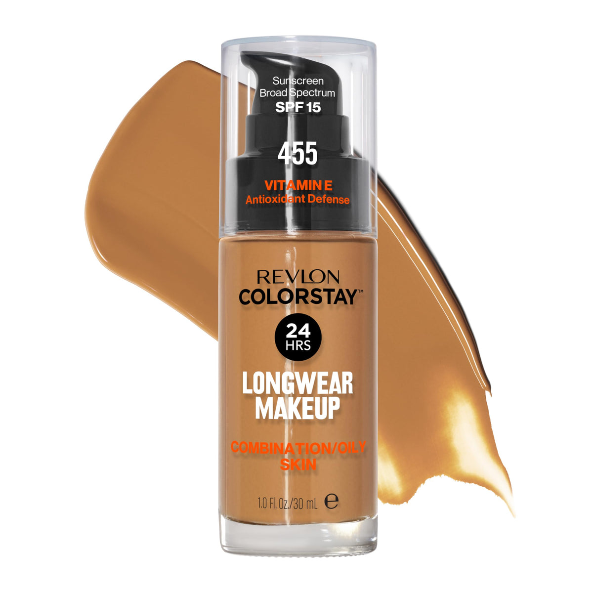 Revlon Liquid Foundation, ColorStay Face Makeup for Combination & Oily Skin, SPF 15, Medium-Full Coverage with Matte Finish, 180 Sand Beige, 1 Fl Oz-Revlon Liquid Foundation, ColorStay Face Makeup for Combination & Oily Skin, SPF 15, Medium-Full Coverage with Matte Finish, 180 Sand Beige, 1 Fl Oz