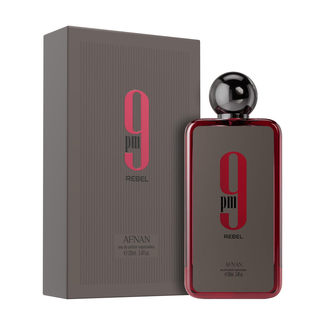 Afnan 9 PM For Men Eau De Parfum, 3.4 Fl. Oz-Afnan 9 PM For Men Eau De Parfum, 3.4 Fl. Oz