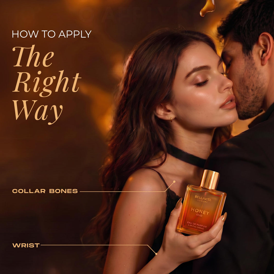 Bellavita Luxury Honey Oud Eau de Parfum | 100 ml (3.4 fl.oz.) | Perfume for Men and Women | Sweet Honey, Bergamot, Oud, and Amber Notes | Women's Day Special-Bellavita Luxury Honey Oud Eau de Parfum | 100 ml (3.4 fl.oz.) | Perfume for Men and Women | Sweet Honey, Bergamot, Oud, and Amber Notes | Women's Day Special