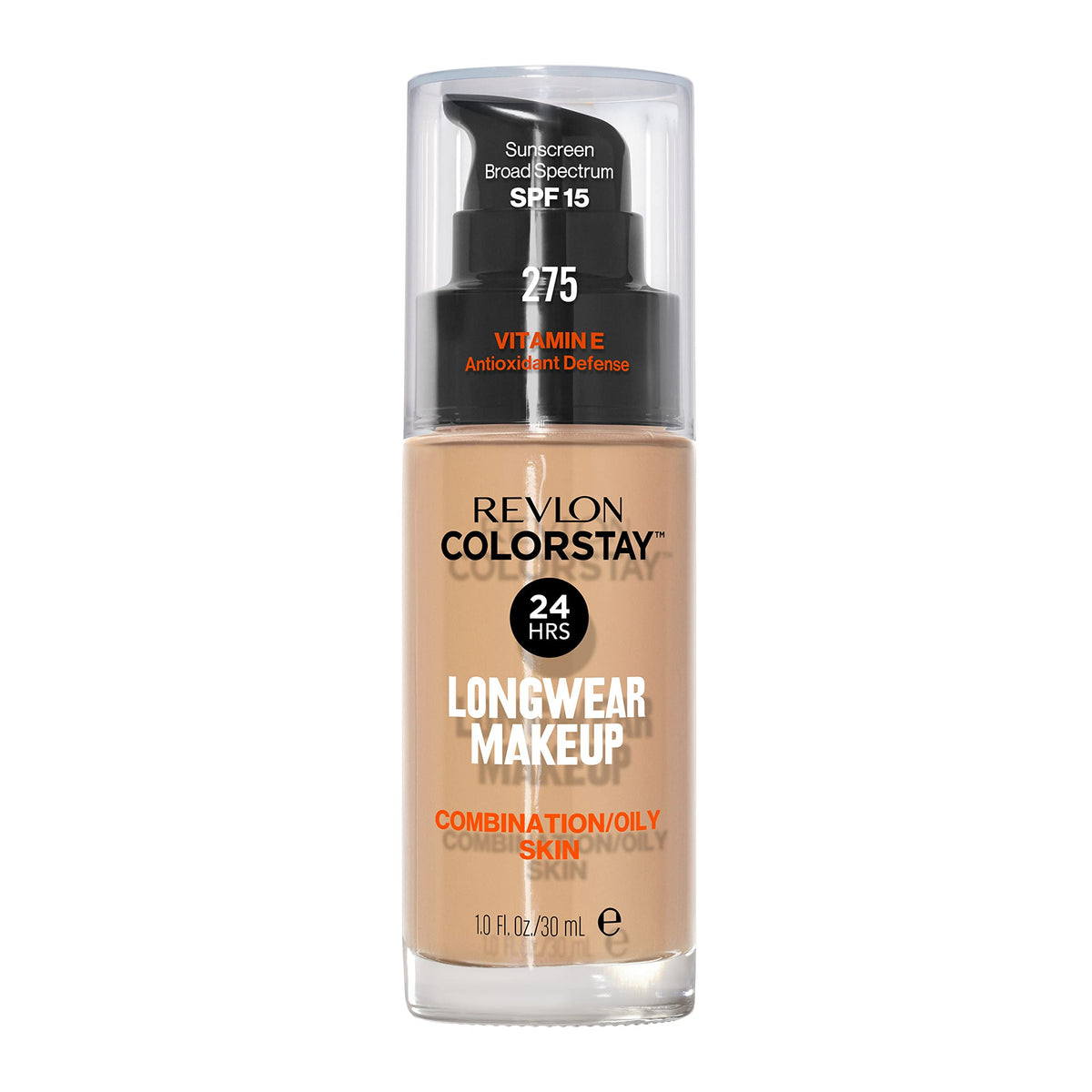 Revlon Liquid Foundation, ColorStay Face Makeup for Combination & Oily Skin, SPF 15, Medium-Full Coverage with Matte Finish, 180 Sand Beige, 1 Fl Oz-Revlon Liquid Foundation, ColorStay Face Makeup for Combination & Oily Skin, SPF 15, Medium-Full Coverage with Matte Finish, 180 Sand Beige, 1 Fl Oz