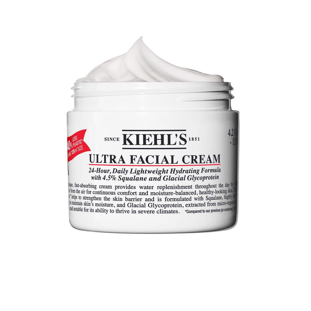 Kiehl's Ultra Facial Cream, with 4.5% Squalane to Strengthen Skin's Moisture Barrier, Skin Feels Softer and Smoother, Long-Lasting Hydration, Easy and Fast-Absorbing, Suitable for All Skin Types-Kiehl's Ultra Facial Cream, with 4.5% Squalane to Strengthen Skin's Moisture Barrier, Skin Feels Softer and Smoother, Long-Lasting Hydration, Easy and Fast-Absorbing, Suitable for All Skin Types