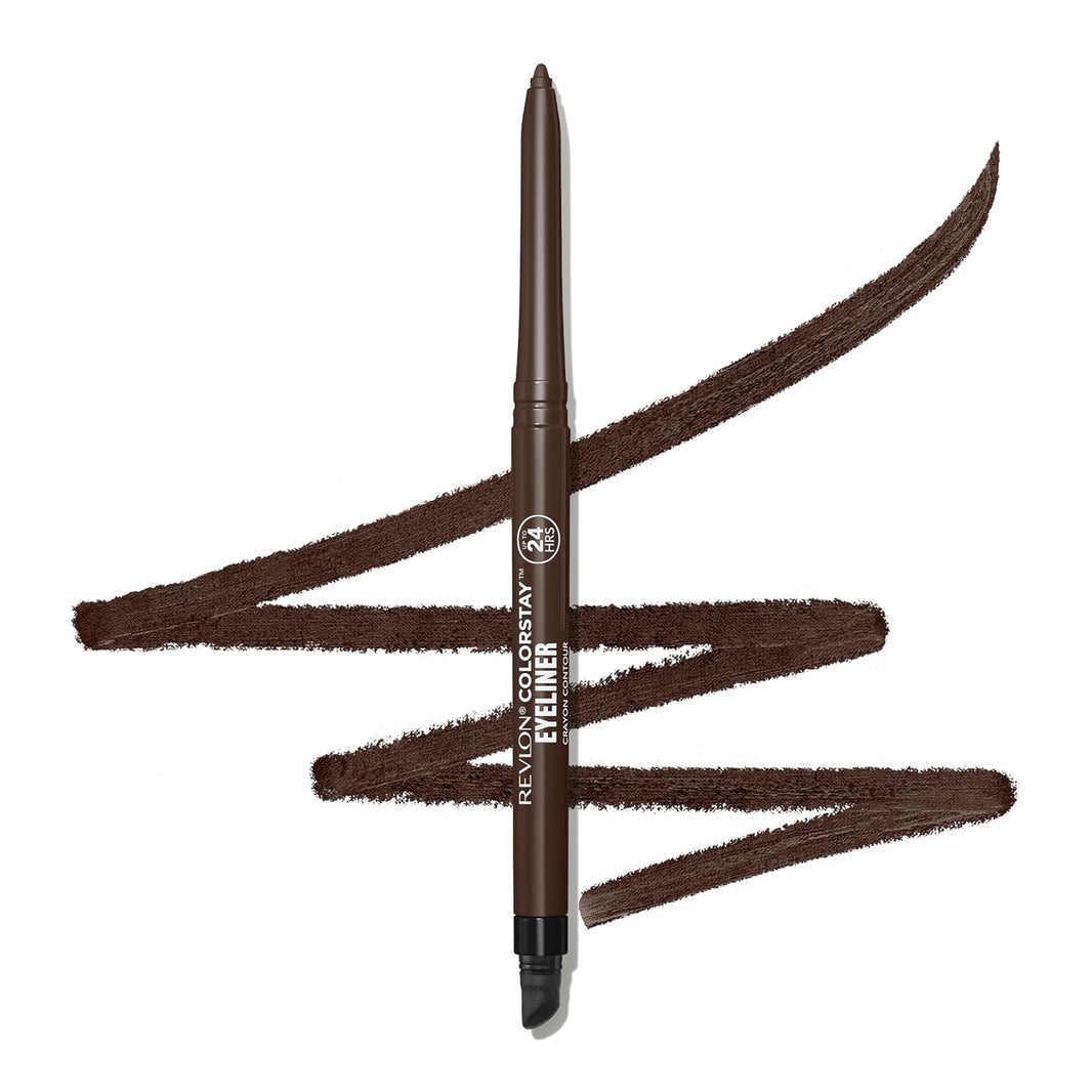 Revlon ColorStay Pencil Waterproof Eyeliner, Smudge-Proof, Eye Makeup with Built-In Sharpener, Long-Lasting, Matte Finish, 201 Black, 2 pack-Revlon ColorStay Pencil Waterproof Eyeliner, Smudge-Proof, Eye Makeup with Built-In Sharpener, Long-Lasting, Matte Finish, 201 Black, 2 pack
