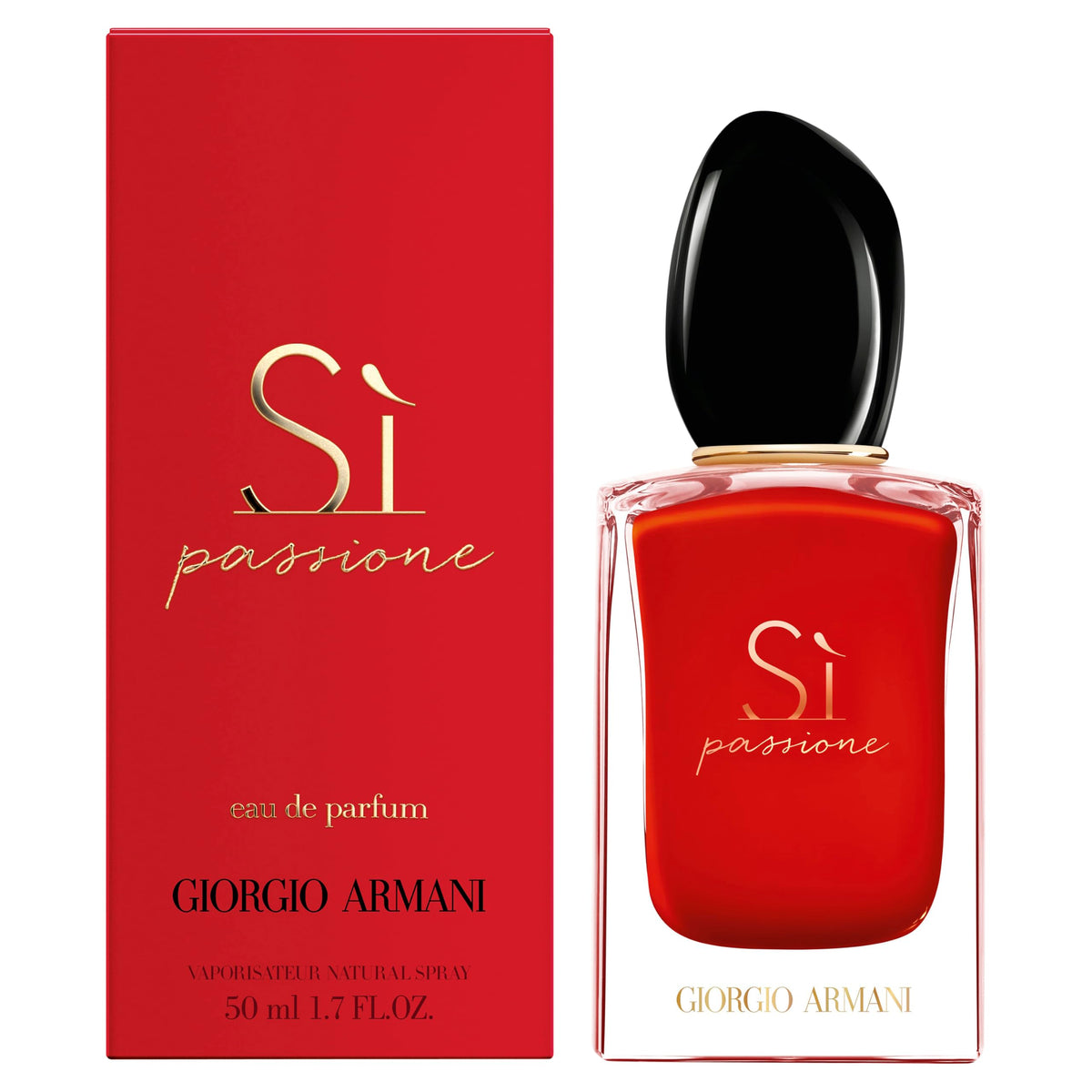 Armani Beauty - Sì Passione - Eau de Parfum - Vanilla Perfume for Women - Floral Citrus Fragrance - Blackcurrant Nectar, Damascena Rose, Black Tea Notes-Armani Beauty - Sì Passione - Eau de Parfum - Vanilla Perfume for Women - Floral Citrus Fragrance - Blackcurrant Nectar, Damascena Rose, Black Tea Notes