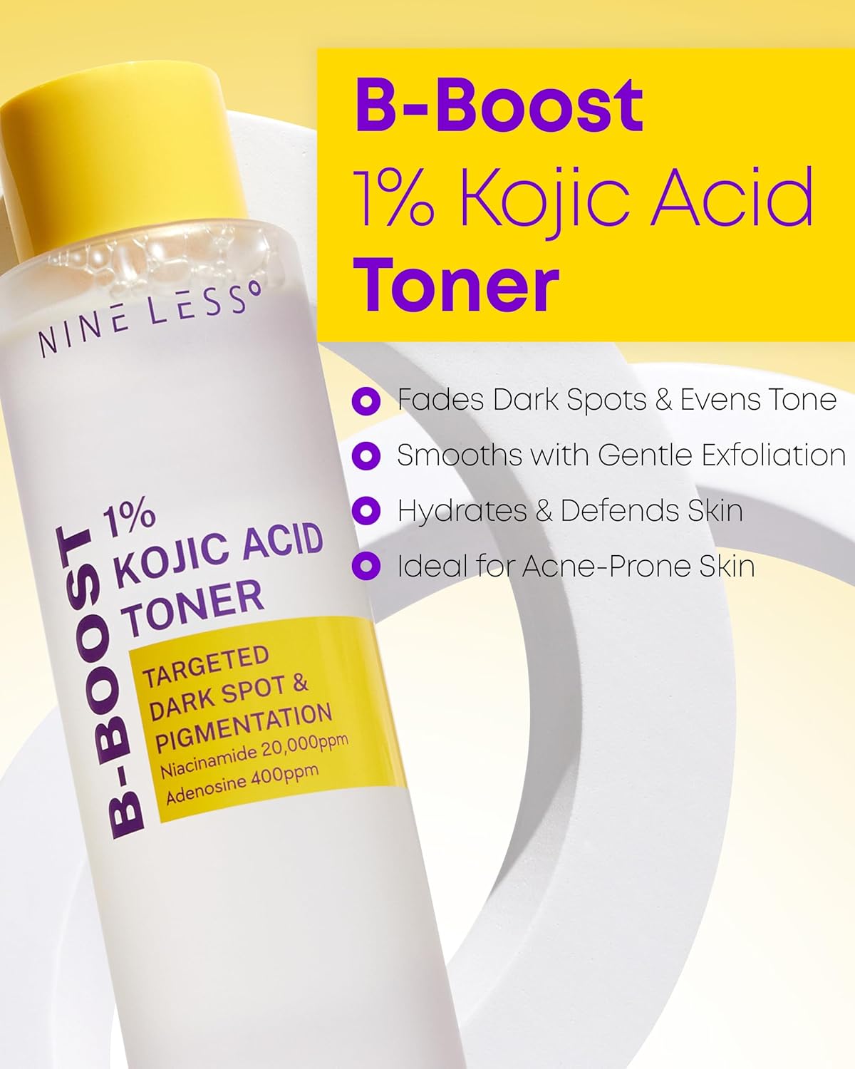 NINELESS B-Boost 1% Kojic Acid Toner-NINELESS B-Boost 1% Kojic Acid Toner