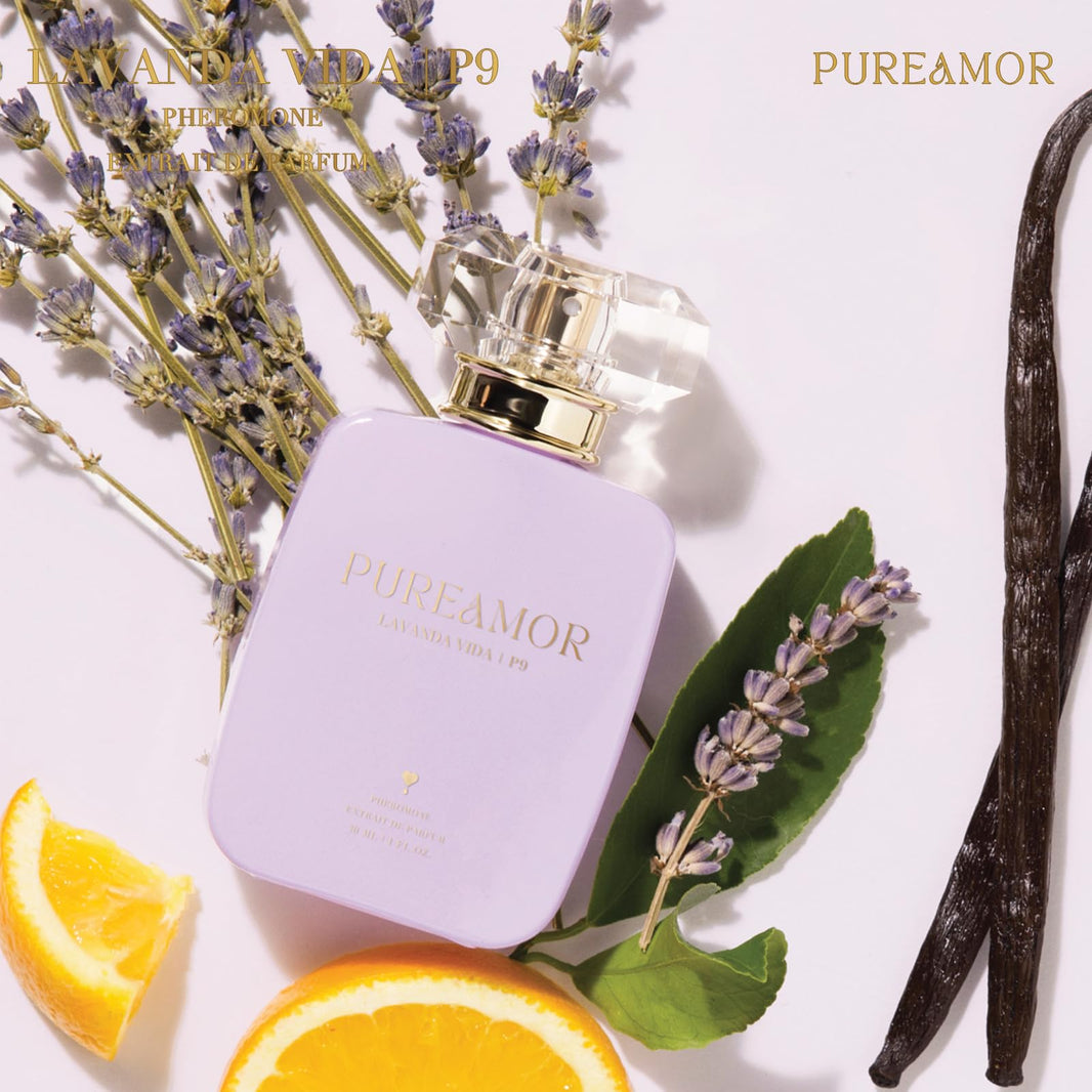 PUREAMOR Pheromone Perfume for Women, Moonlight Mellow Extrait de Parfum - Long Lasting Sweet Floral Gourmand Scent, 30% High Concentration, Full Size Fragrance Spray, 1.0 oz / 30 ml-PUREAMOR Pheromone Perfume for Women, Moonlight Mellow Extrait de Parfum - Long Lasting Sweet Floral Gourmand Scent, 30% High Concentration, Full Size Fragrance Spray, 1.0 oz / 30 ml