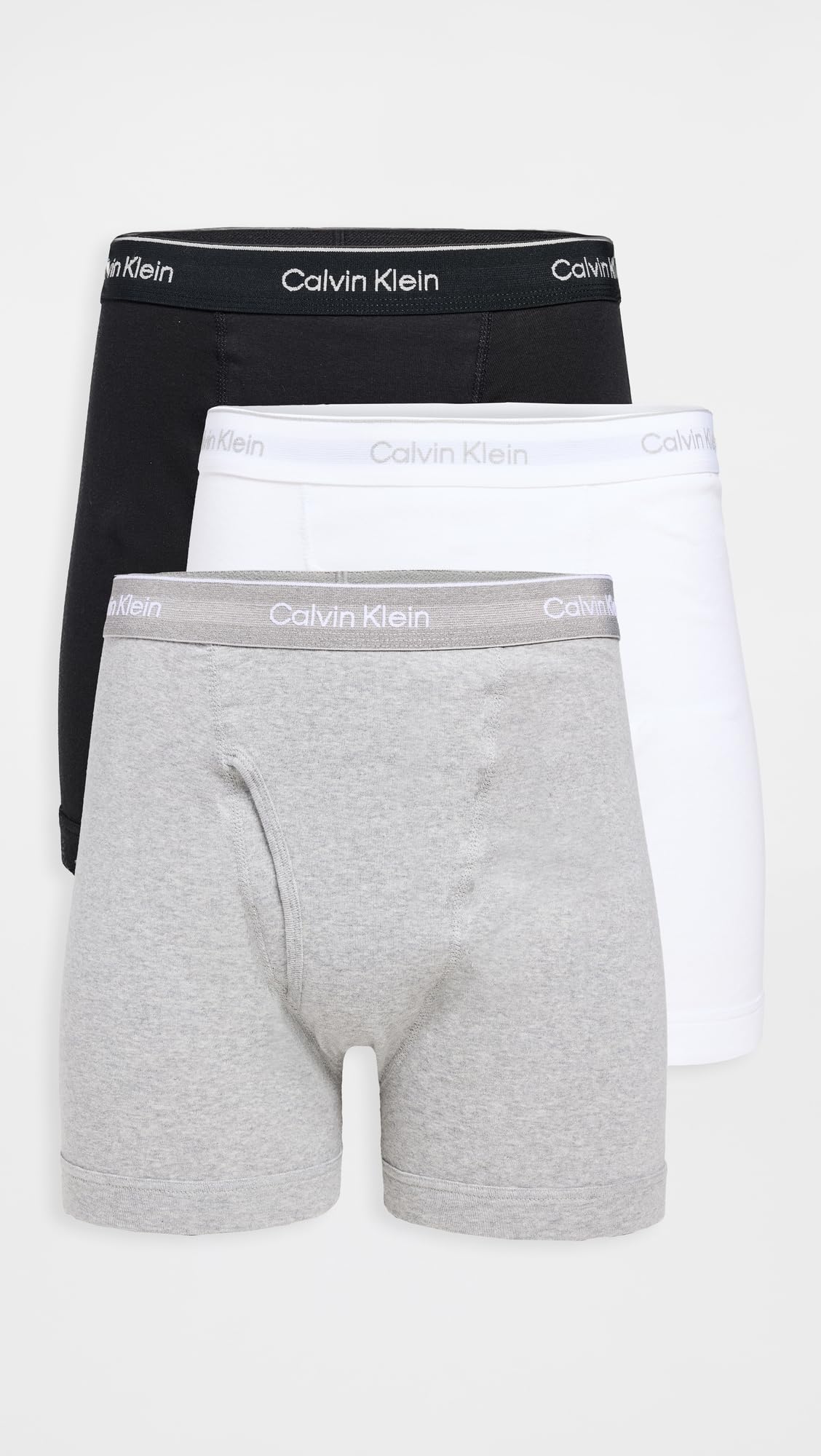 Calvin Klein Men’s Cotton Classics 3-Pack Boxer Brief-Calvin Klein Men’s Cotton Classics 3-Pack Boxer Brief