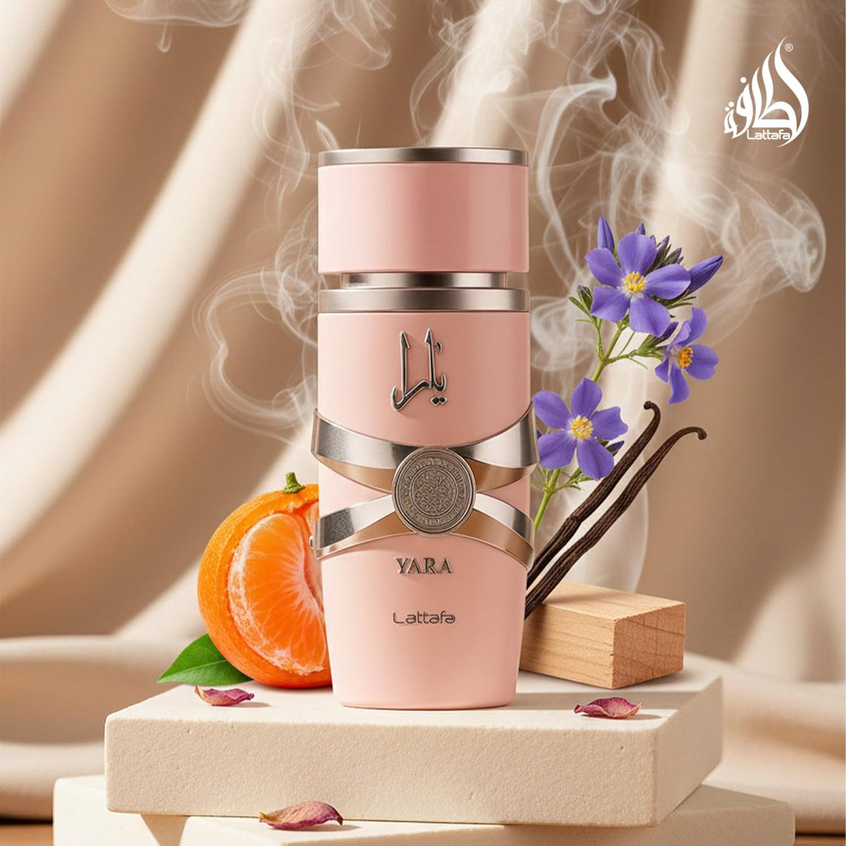 Lattafa Yara - Vanilla, Gourmand, Fruity, Floral - Eau de Parfum Long-Lasting Fragrance for Women, 3.40 Ounce / 100 ml-Lattafa Yara - Vanilla, Gourmand, Fruity, Floral - Eau de Parfum Long-Lasting Fragrance for Women, 3.40 Ounce / 100 ml