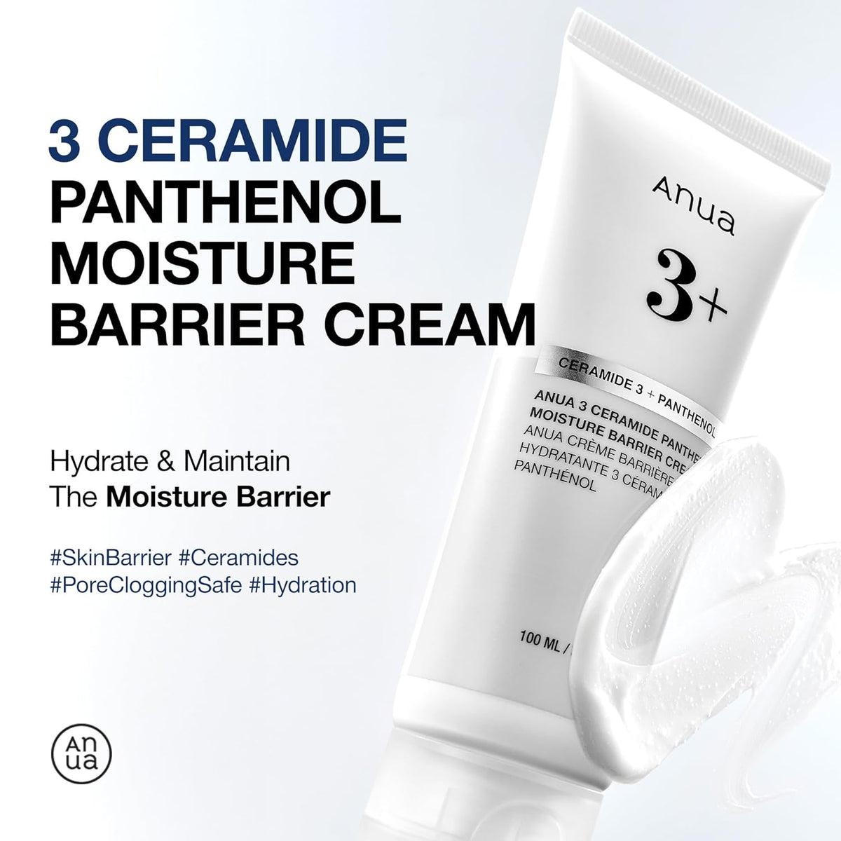 ANUA 3+ Ceramide Panthenol Moisture Barrier Cream-ANUA 3+ Ceramide Panthenol Moisture Barrier Cream