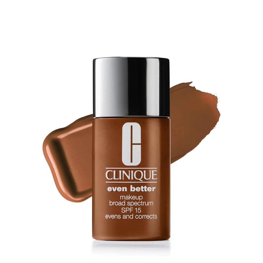 Clinique Even Better Makeup Liquid Foundation SPF 15 With Vitamin C For Dry + Oily Combination Skin Types | Medium Coverage + Natural Finish | Evens Skin Tone + Reduces Dark Spots-Clinique Even Better Makeup Liquid Foundation SPF 15 With Vitamin C For Dry + Oily Combination Skin Types | Medium Coverage + Natural Finish | Evens Skin Tone + Reduces Dark Spots