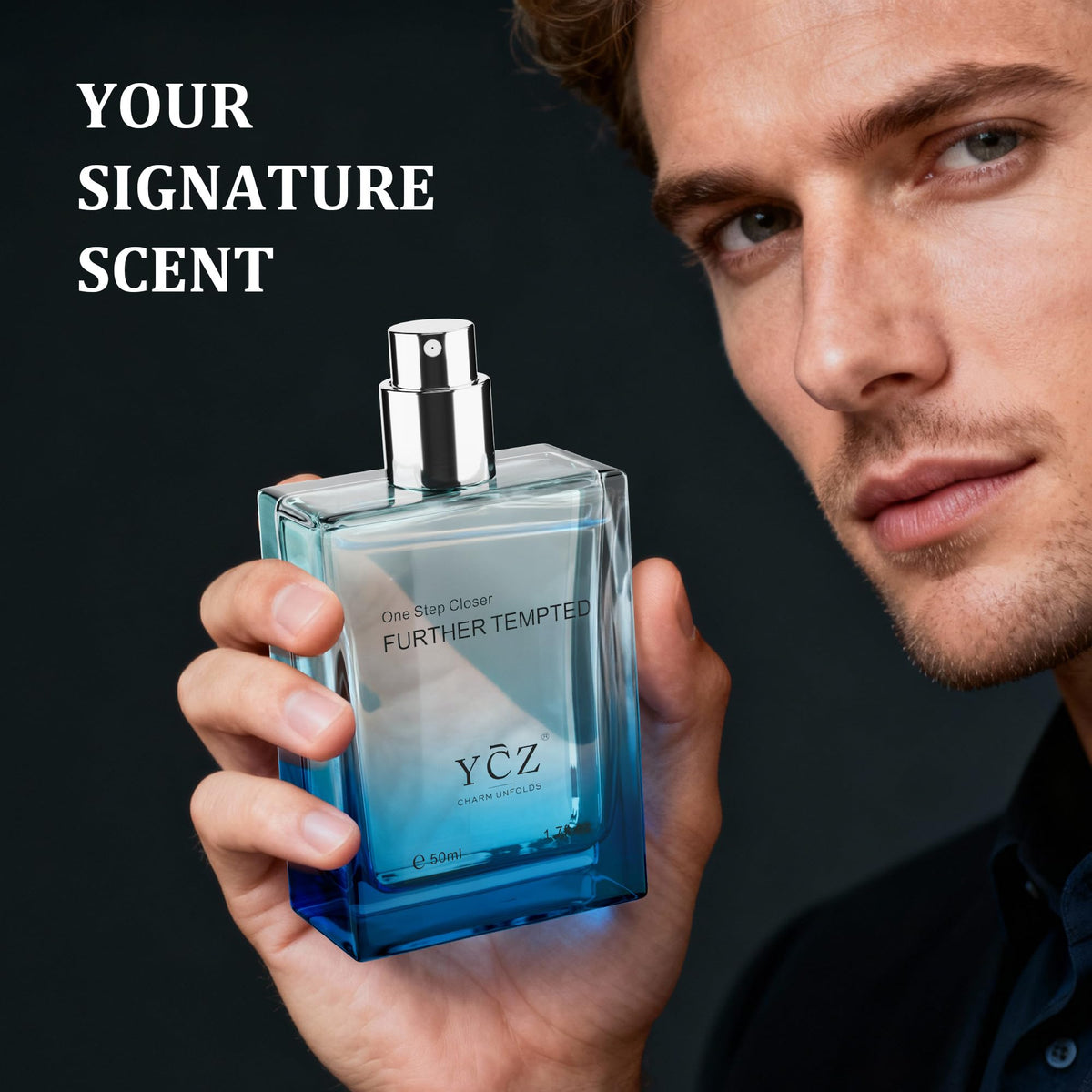 Ycz Midnight Marine Eau de Parfum for Men, 1.7 Fl Oz (50 mL), Long-Lasting Cologne, Fresh Marine & Woody Fragrance with Grapefruit, Ginger and Cedar Notes for Daily Wear, Date Night and Gifts-Ycz Midnight Marine Eau de Parfum for Men, 1.7 Fl Oz (50 mL), Long-Lasting Cologne, Fresh Marine & Woody Fragrance with Grapefruit, Ginger and Cedar Notes for Daily Wear, Date Night and Gifts