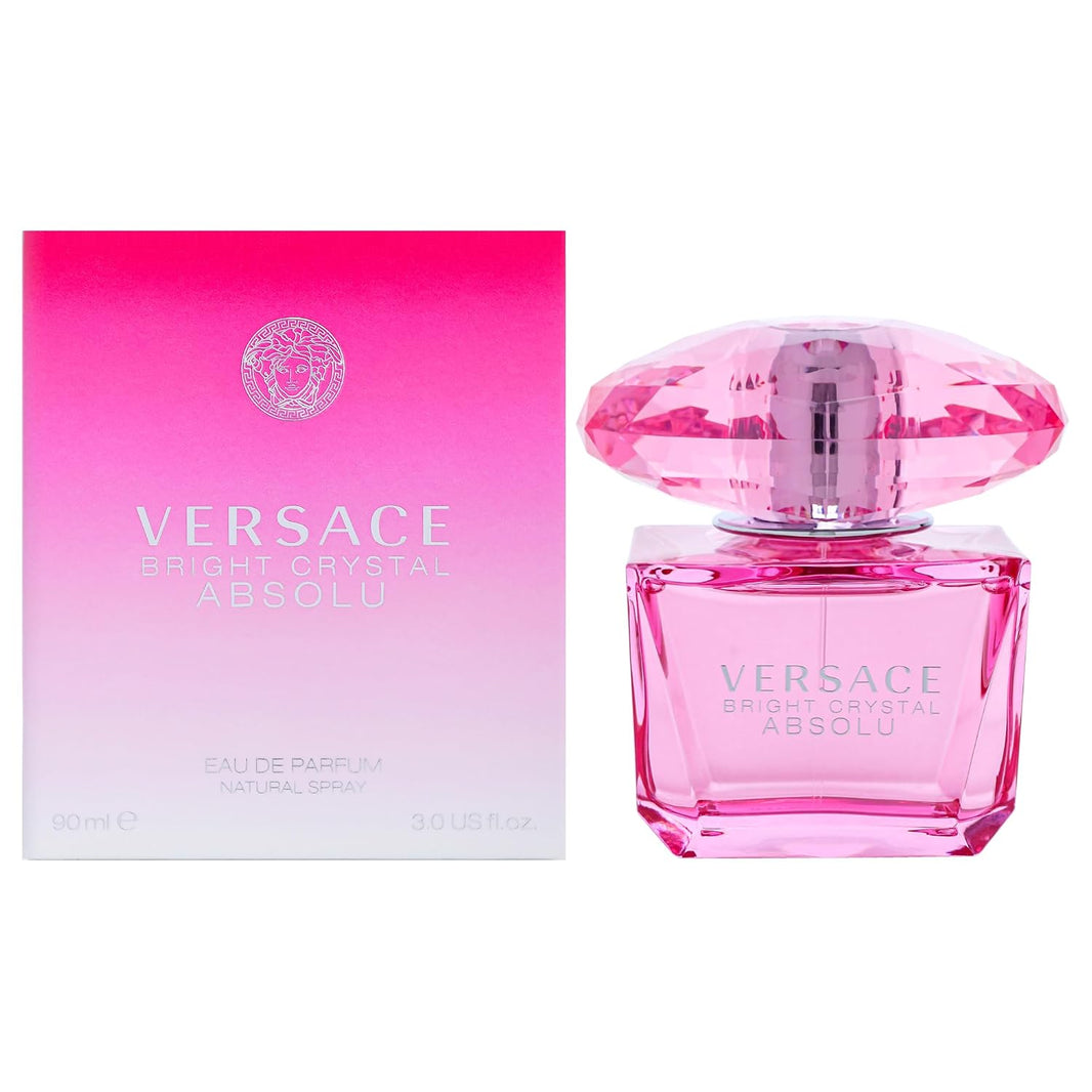 Versace Bright Crystal Absolu for Women 3.0 oz Eau de Parfum Spray-Versace Bright Crystal Absolu for Women 3.0 oz Eau de Parfum Spray