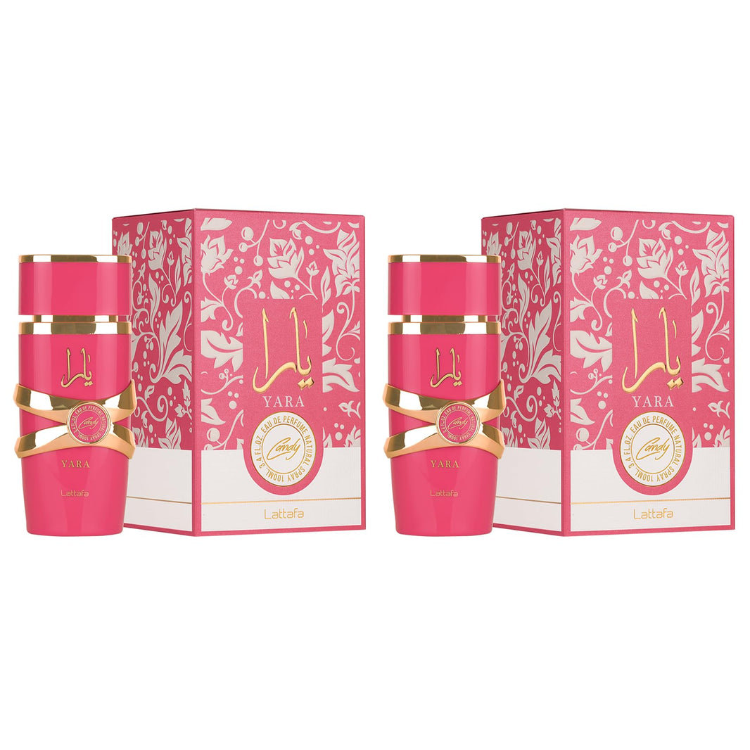 Lattafa Yara Candy - Vanilla, Fruity, Citrus, Floral - Eau de Parfum Long-Lasting Fragrance for Women, 3.40 Ounce / 100 ml-Lattafa Yara Candy - Vanilla, Fruity, Citrus, Floral - Eau de Parfum Long-Lasting Fragrance for Women, 3.40 Ounce / 100 ml