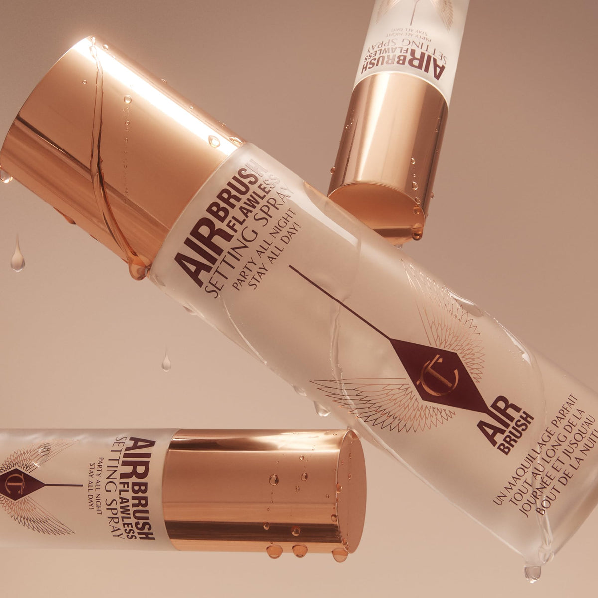 Charlotte Tilbury Airbrush Flawless Setting Spray - Ultra-Fine Hydrating Mist to Prime & Set Makeup Up to 16Hr – Soothes and Blurs Skin, Waterproof, Wedding Makeup-Charlotte Tilbury Airbrush Flawless Setting Spray - Ultra-Fine Hydrating Mist to Prime & Set Makeup Up to 16Hr – Soothes and Blurs Skin, Waterproof, Wedding Makeup