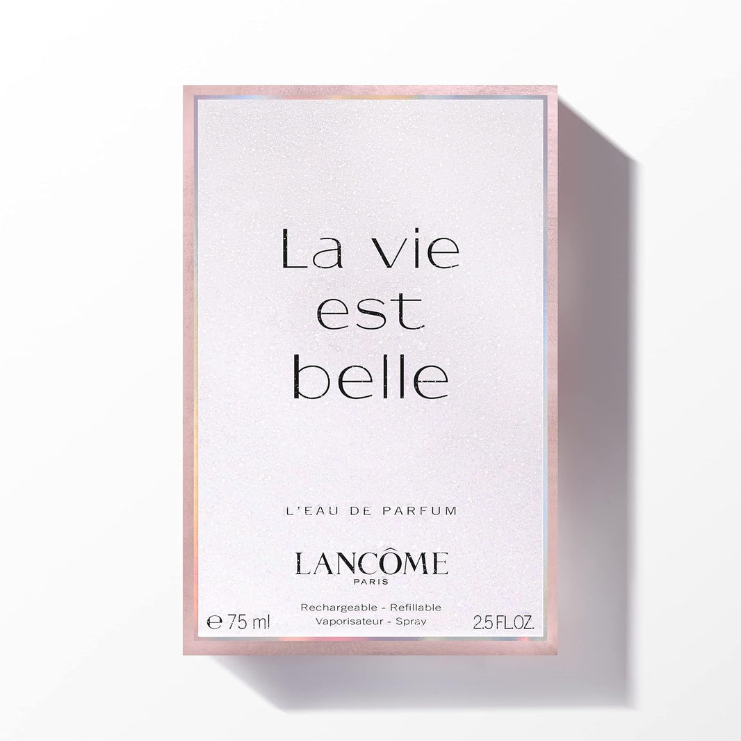 Lancôme La Vie Est Belle Eau de Parfum - Long Lasting Fragrance with Notes of Iris, Earthy Patchouli, Warm Vanilla & Spun Sugar - Floral & Sweet Women's Perfume-Lancôme La Vie Est Belle Eau de Parfum - Long Lasting Fragrance with Notes of Iris, Earthy Patchouli, Warm Vanilla & Spun Sugar - Floral & Sweet Women's Perfume
