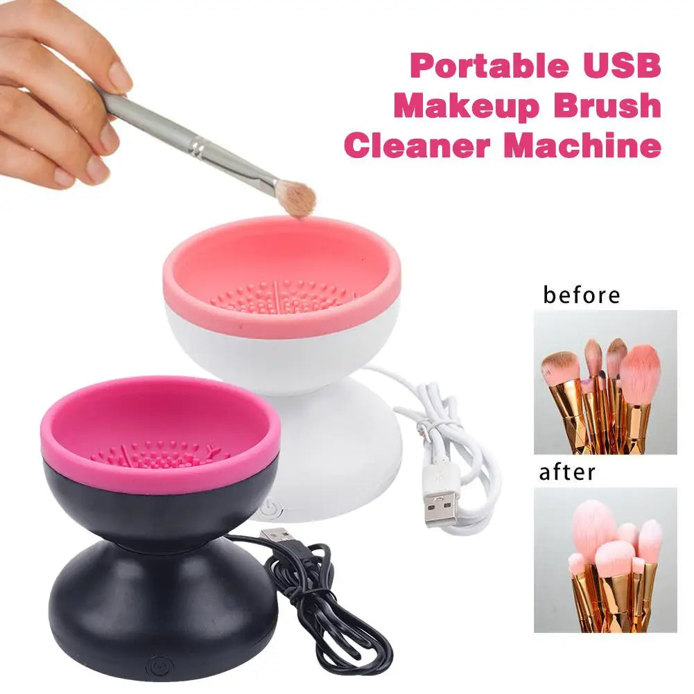 Electric Makeup Brush Cleaner Machine Portable Automatic USB Cosmetic Brush Cleaner Tools For All Size Beauty Makeup Brushes Set-4e1744a4394f78ada41e73c369797b83