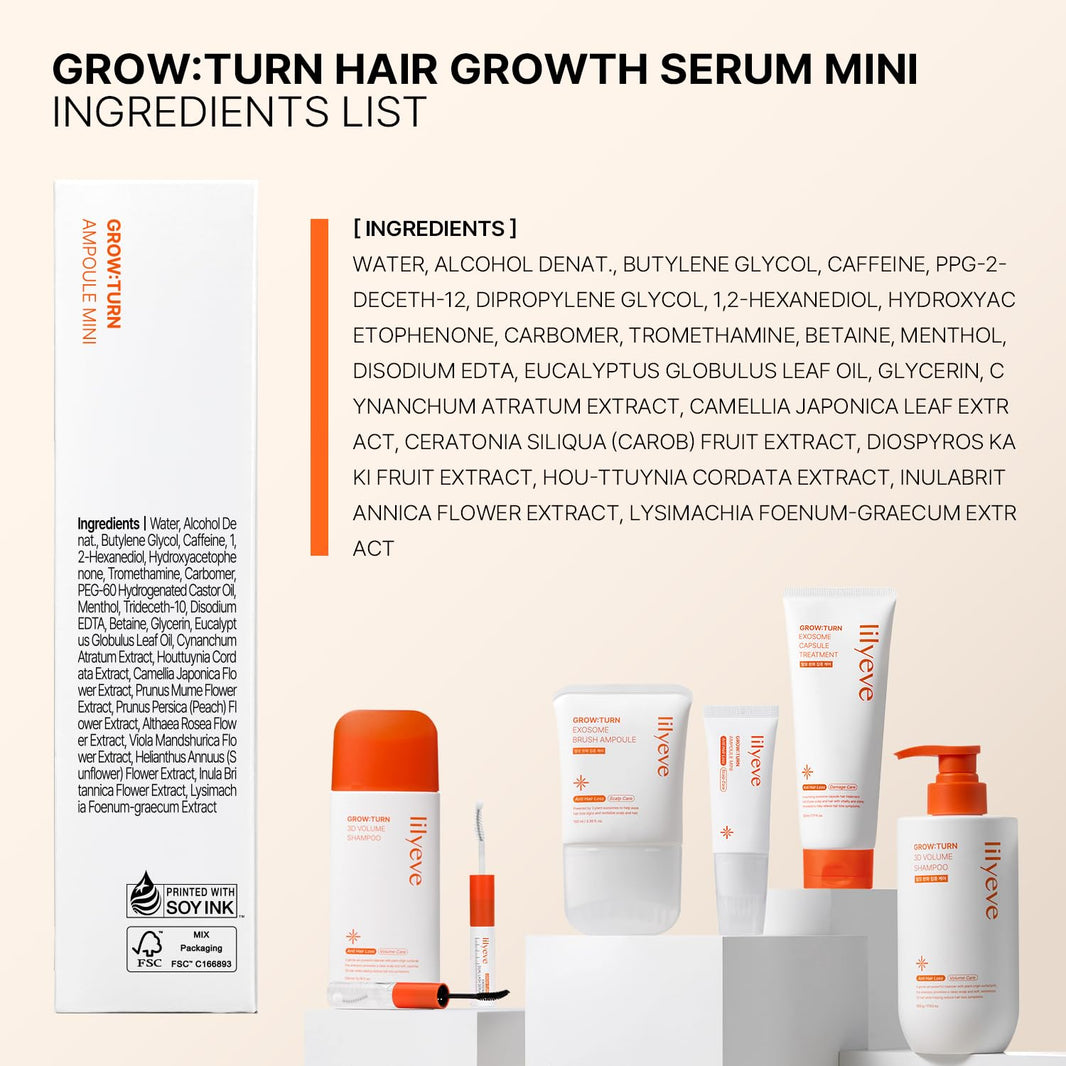 Lilyeve Grow Turn Exosome Brush Ampoule-Lilyeve Grow Turn Exosome Brush Ampoule