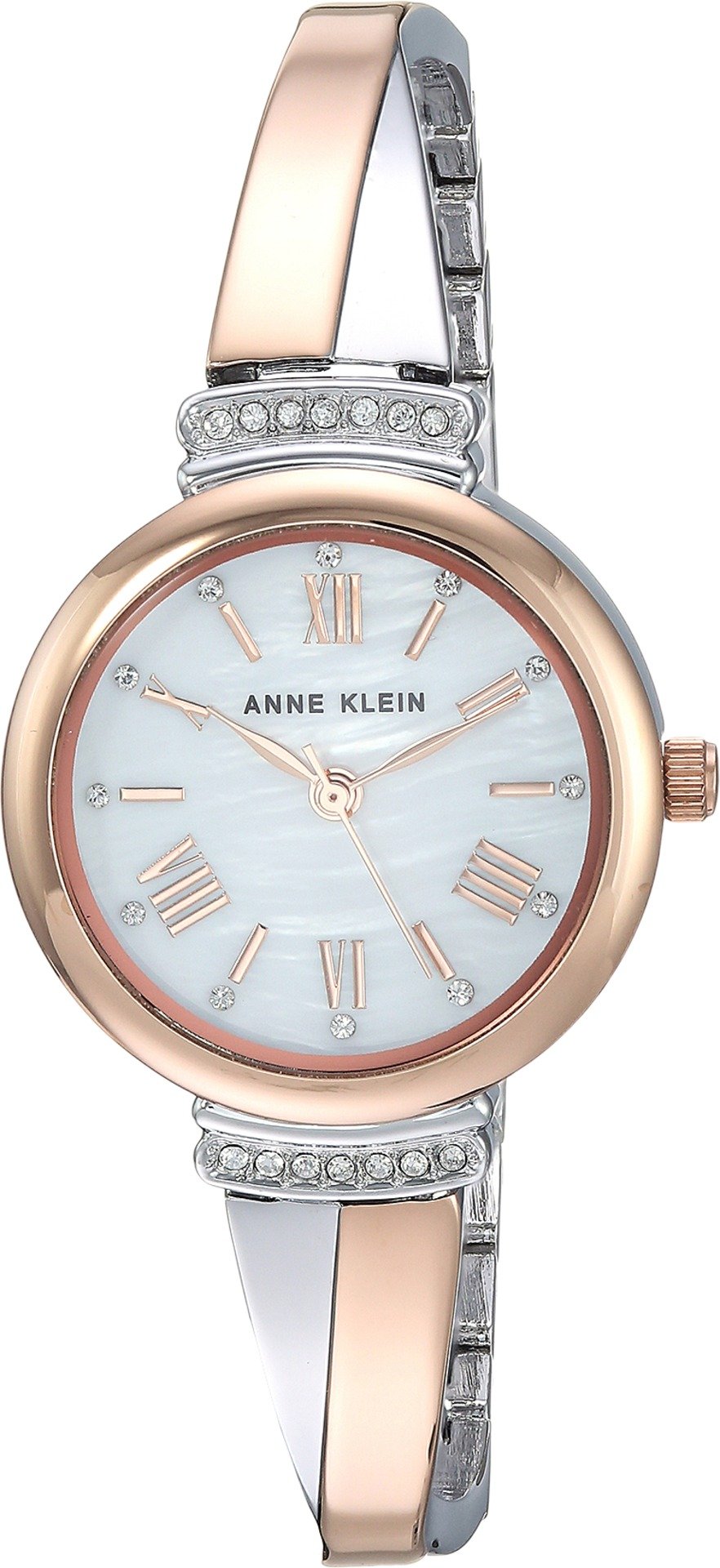 Anne Klein Women's Premium Crystal Accented Bangle Watch Set, AK/2245-Anne Klein Women's Premium Crystal Accented Bangle Watch Set, AK/2245