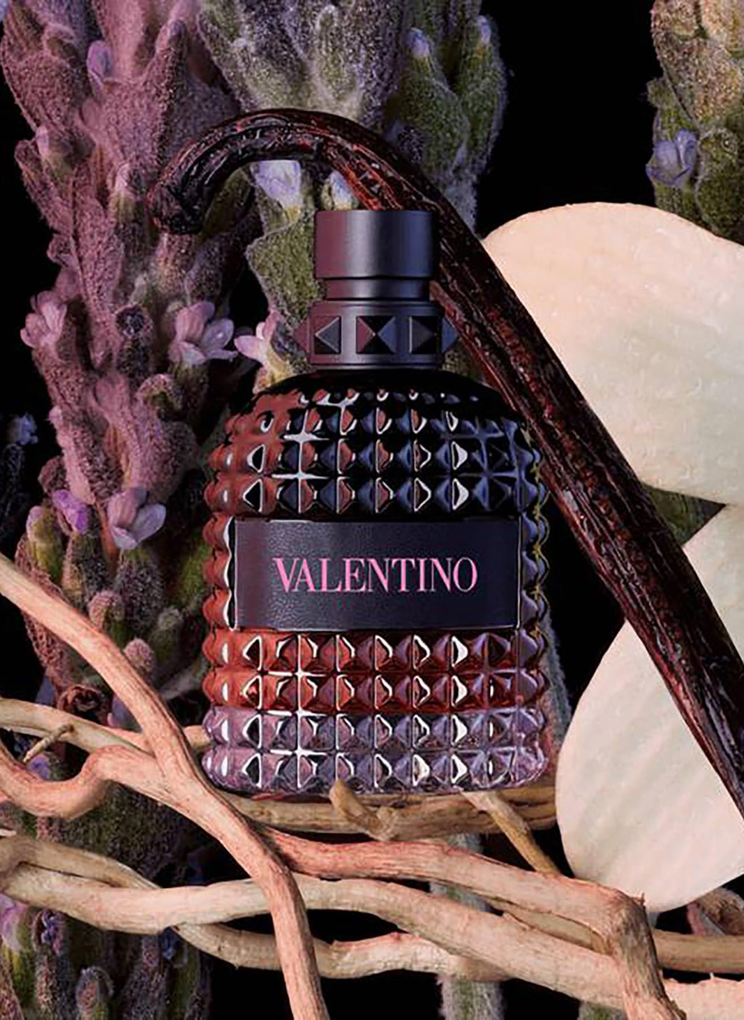 Valentino Uomo Born In Roma Intense for Men 3.4 oz Eau de Parfum Intense Spray-Valentino Uomo Born In Roma Intense for Men 3.4 oz Eau de Parfum Intense Spray