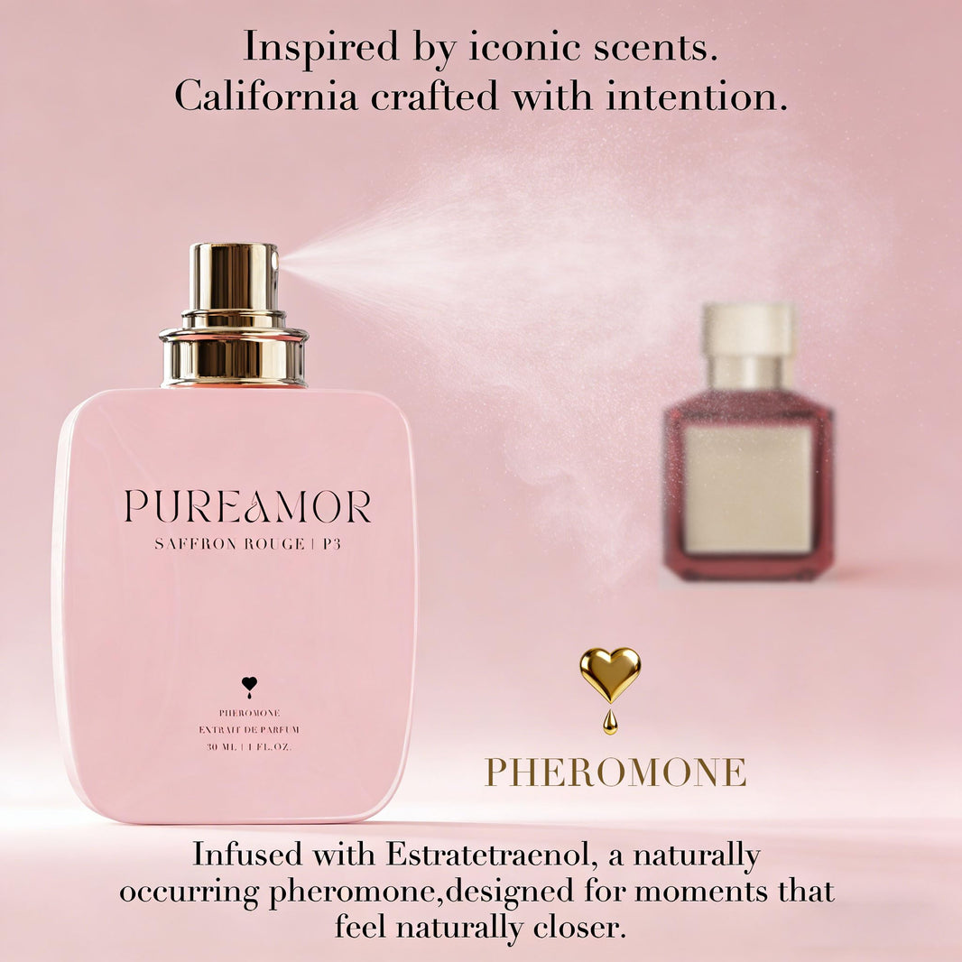 PUREAMOR Pheromone Perfume for Women, Moonlight Mellow Extrait de Parfum - Long Lasting Sweet Floral Gourmand Scent, 30% High Concentration, Full Size Fragrance Spray, 1.0 oz / 30 ml-PUREAMOR Pheromone Perfume for Women, Moonlight Mellow Extrait de Parfum - Long Lasting Sweet Floral Gourmand Scent, 30% High Concentration, Full Size Fragrance Spray, 1.0 oz / 30 ml
