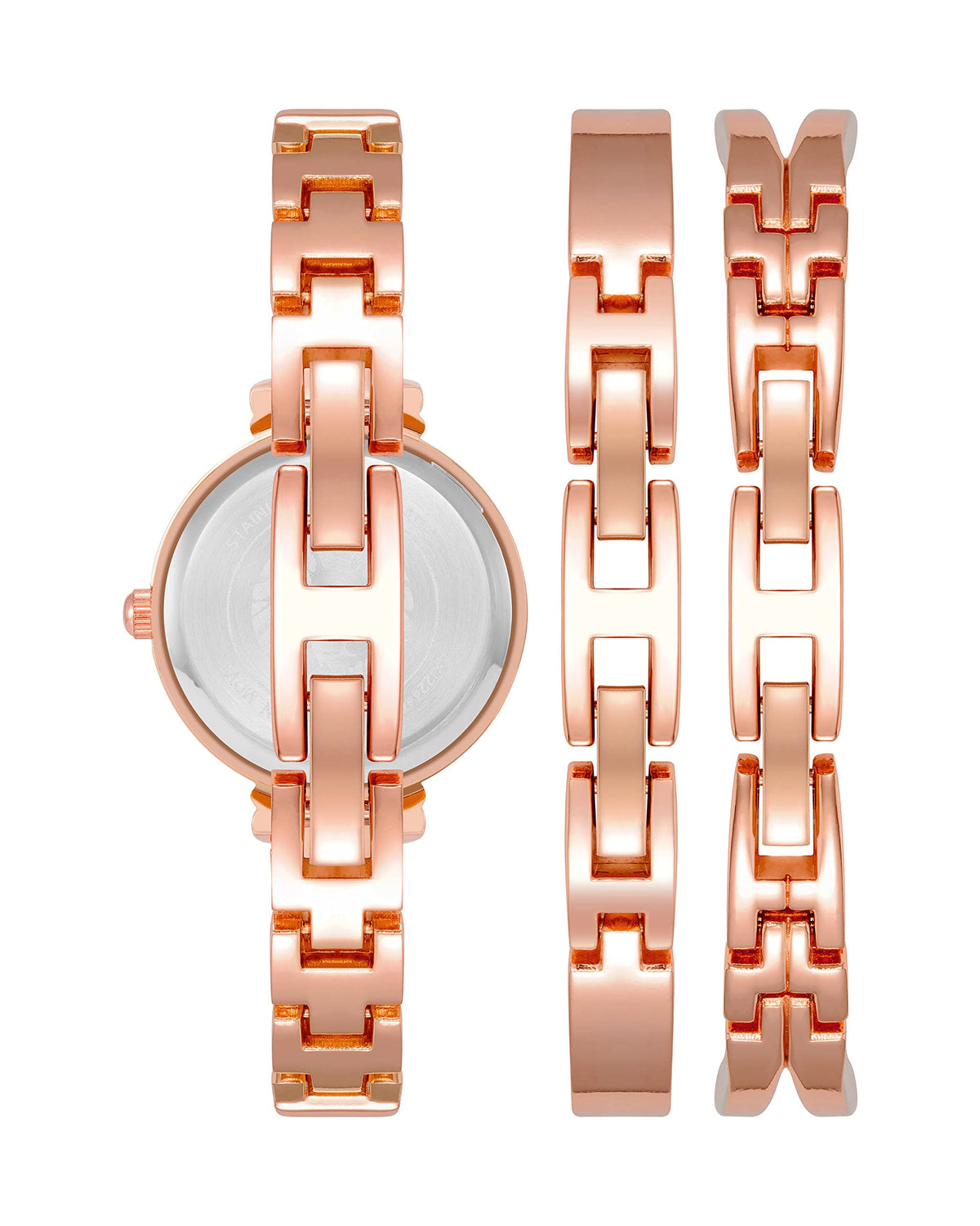 Anne Klein Women's Premium Crystal Accented Bangle Watch Set, AK/2245-Anne Klein Women's Premium Crystal Accented Bangle Watch Set, AK/2245