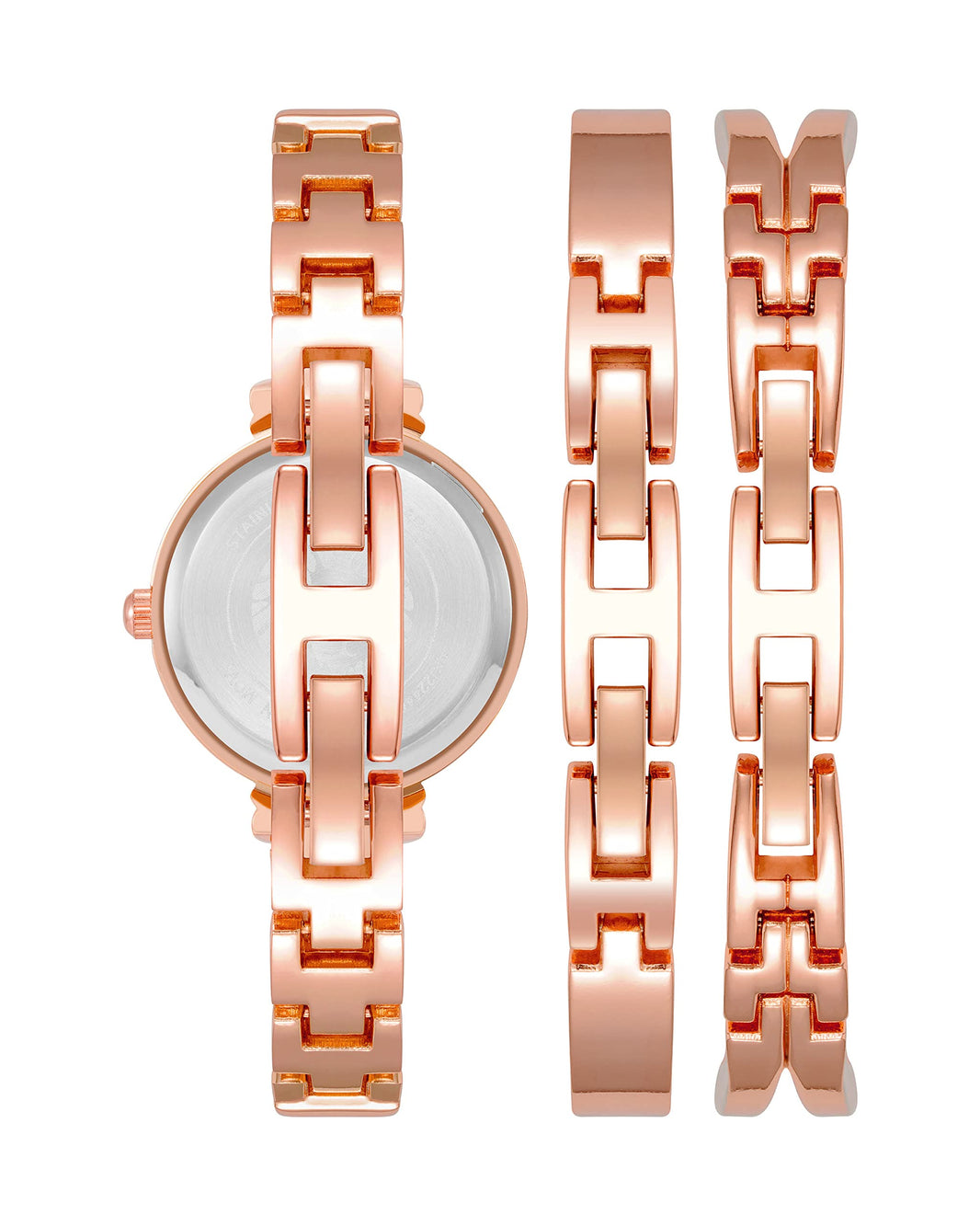 Anne Klein Women's Premium Crystal Accented Bangle Watch Set, AK/2245-Anne Klein Women's Premium Crystal Accented Bangle Watch Set, AK/2245