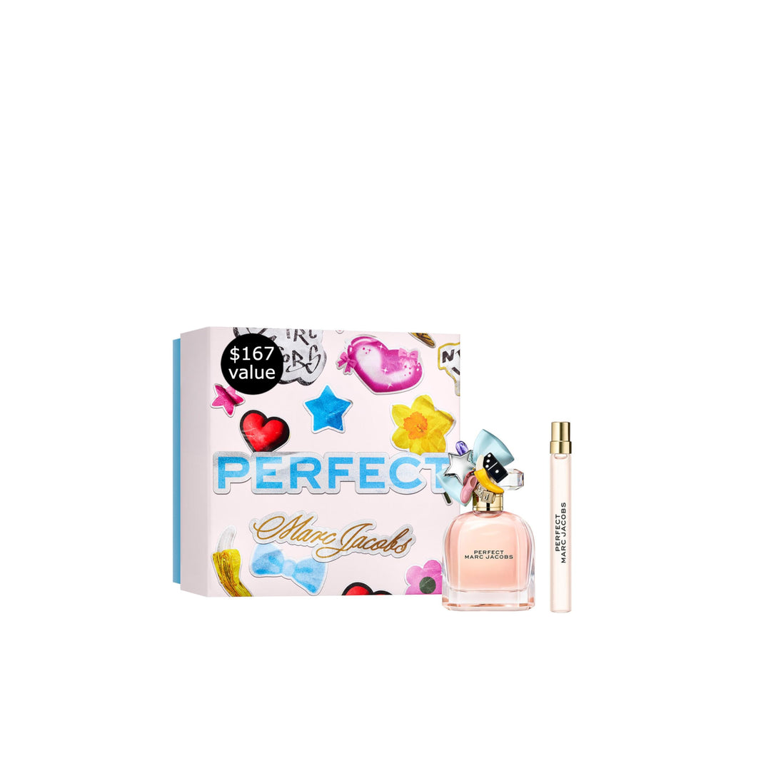 Marc Jacobs Perfect Eau de Parfum – Floral Women's Perfume – With Notes of Rhubarb, Daffodil-Marc Jacobs Perfect Eau de Parfum – Floral Women's Perfume – With Notes of Rhubarb, Daffodil