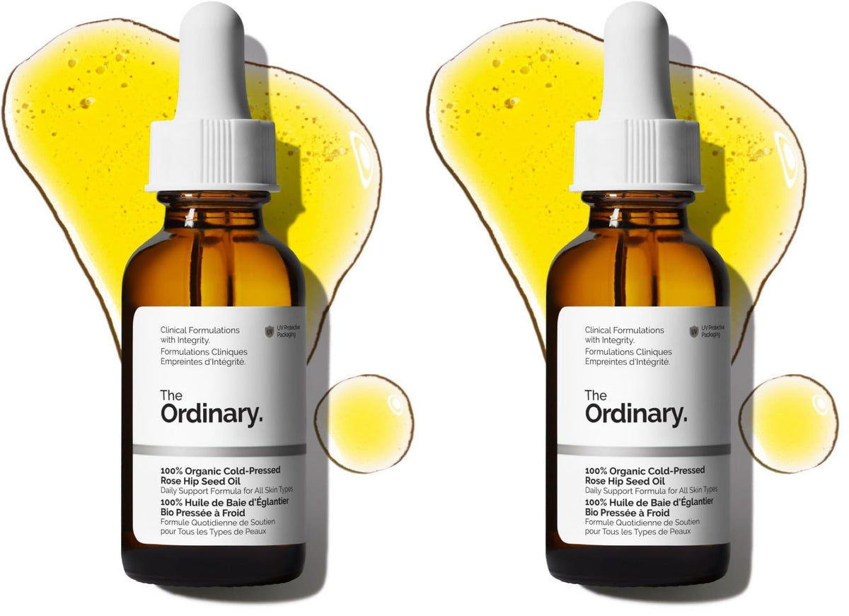 The Ordinary 100% Organic Cold-Pressed Rose Hip Seed Oil, Addresses Signs of Aging by Improving the Appearance of Uneven Skin Tone, Supporting Skin Elasticity, 1 Fl Oz-The Ordinary 100% Organic Cold-Pressed Rose Hip Seed Oil, Addresses Signs of Aging by Improving the Appearance of Uneven Skin Tone, Supporting Skin Elasticity, 1 Fl Oz