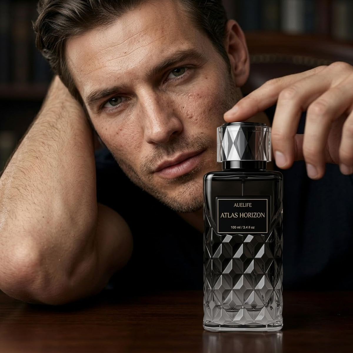 Auelife Cologne for Men, Alcohol-Free Long Lasting Perfume Fragrance, Fresh Lemon Citrus & Marine Scent with Cedar, Patchouli & Musk, 100ml / 3.4 Fl Oz, Daily Wear, Father’s Day Gift (NAVY MERIDIAN)-Auelife Cologne for Men, Alcohol-Free Long Lasting Perfume Fragrance, Fresh Lemon Citrus & Marine Scent with Cedar, Patchouli & Musk, 100ml / 3.4 Fl Oz, Daily Wear, Father’s Day Gift (NAVY MERIDIAN)