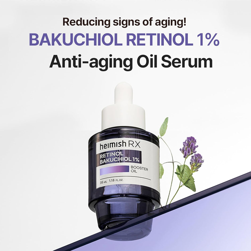 Heimish RX Retinol Bakuchiol 1% Booster Oil-Heimish RX Retinol Bakuchiol 1% Booster Oil