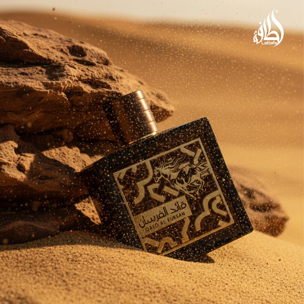 Lattafa Qaed Al Fursan - Oriental, Fruity, Fresh, Amber Wood - Eau de Parfum Long-Lasting Fragrance for Unisex, 3.40 Ounce / 100 ml-Lattafa Qaed Al Fursan - Oriental, Fruity, Fresh, Amber Wood - Eau de Parfum Long-Lasting Fragrance for Unisex, 3.40 Ounce / 100 ml