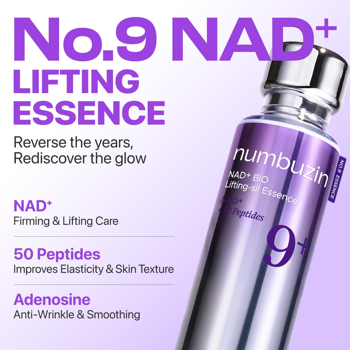 Numbuzin No. 9 NAD+ Bio Lifting-sil Essence-Numbuzin No. 9 NAD+ Bio Lifting-sil Essence
