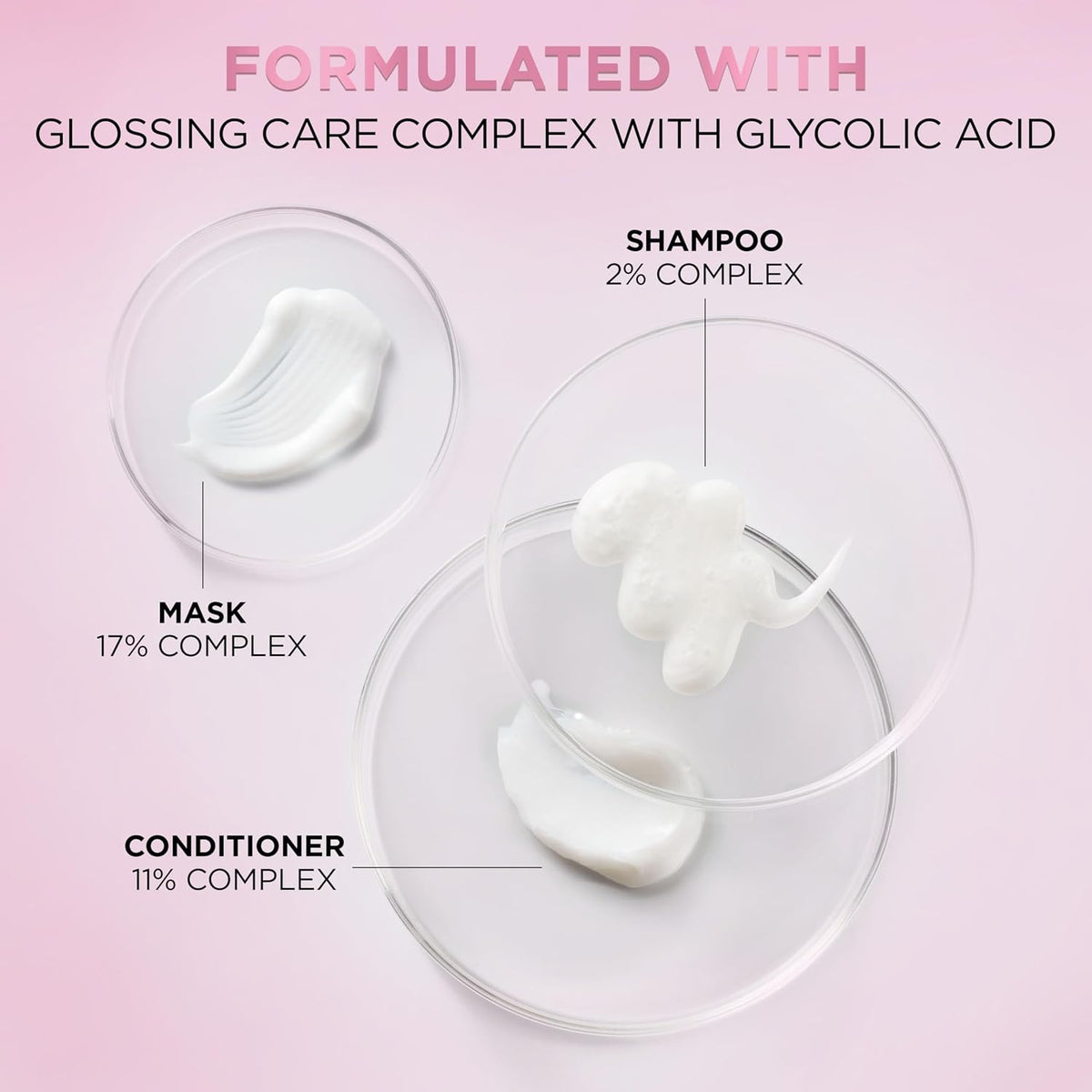 L'Oreal Paris Sulfate Free Glossing Lamination Hair Mask, 5-Minute Rinse-Off Hair Treatment with Glycolic Acid for Glass Shine, Smoothness & Soft Feel, Color Caring, EverPure, 5.1 Fl Oz-L'Oreal Paris Sulfate Free Glossing Lamination Hair Mask, 5-Minute Rinse-Off Hair Treatment with Glycolic Acid for Glass Shine, Smoothness & Soft Feel, Color Caring, EverPure, 5.1 Fl Oz