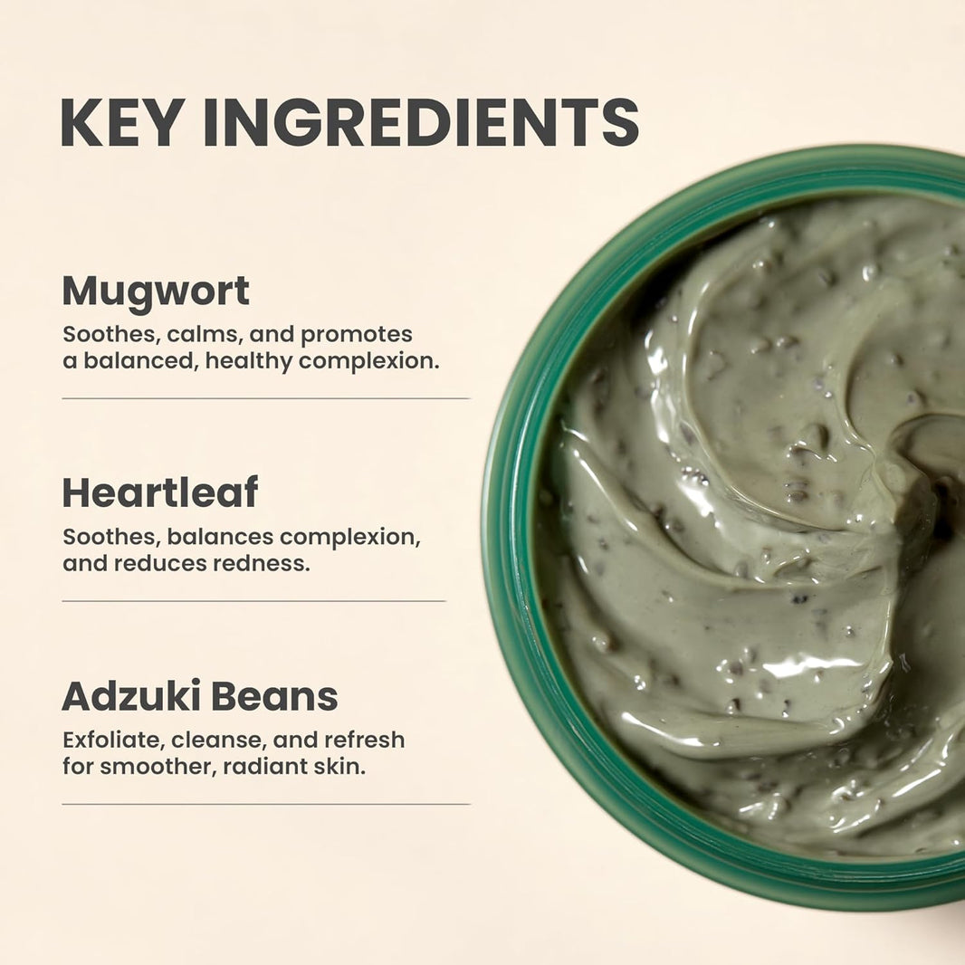 AXIS-Y Mugwort Pore Clarifying Wash Off Pack-AXIS-Y Mugwort Pore Clarifying Wash Off Pack